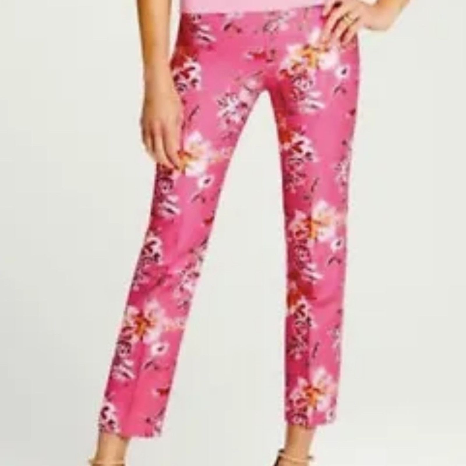 J.Crew J. Crew Stretch City Fit Chino Cafe Capris Cropped Pants Size 34" / US 12 / IT 48 - 1 Thumbnail