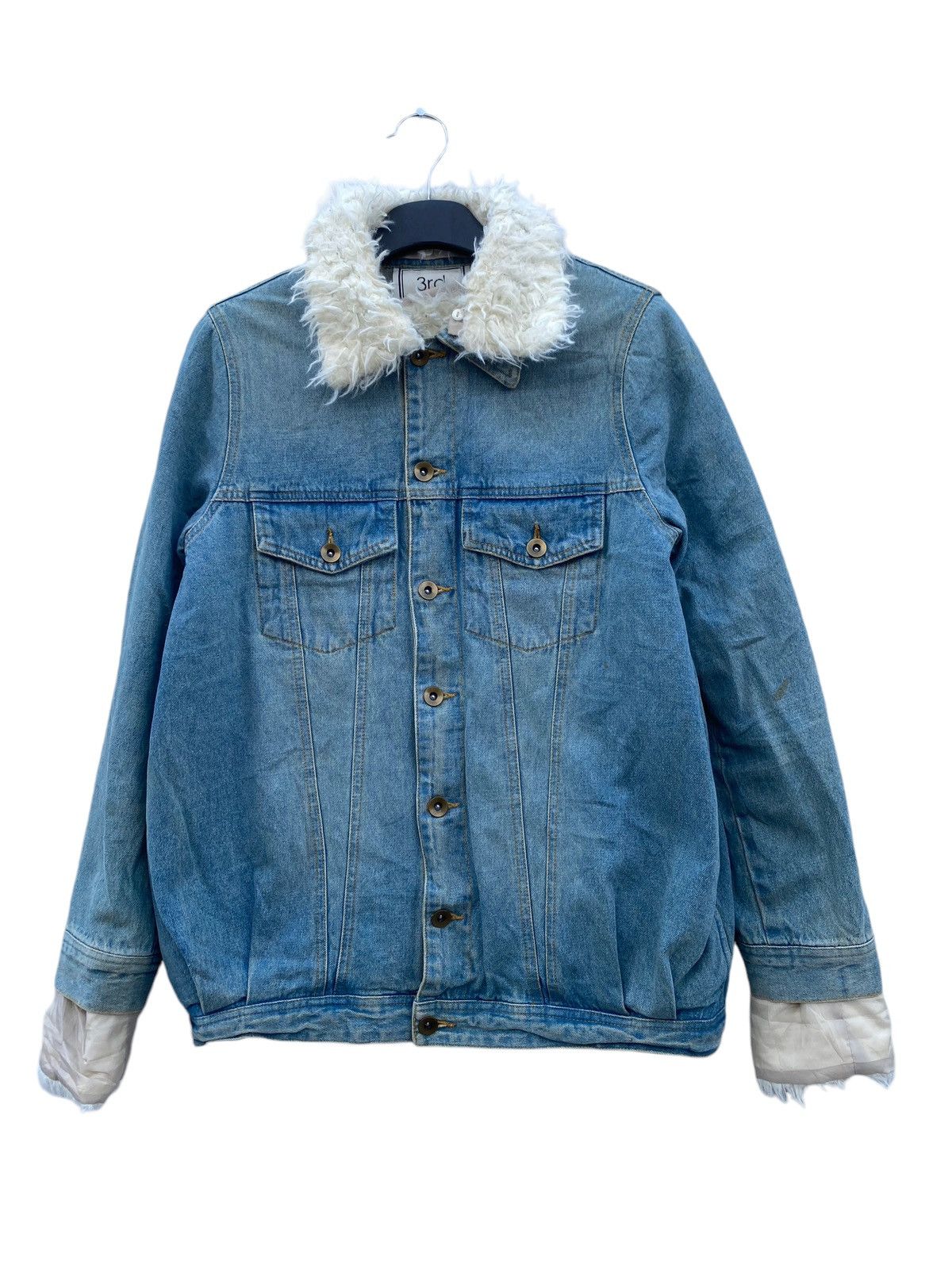 Vanquish VANQUISH JAPAN SHERPA STYLE TRUCKER JACKET Size S / US 4 / IT 40 - 1 Thumbnail