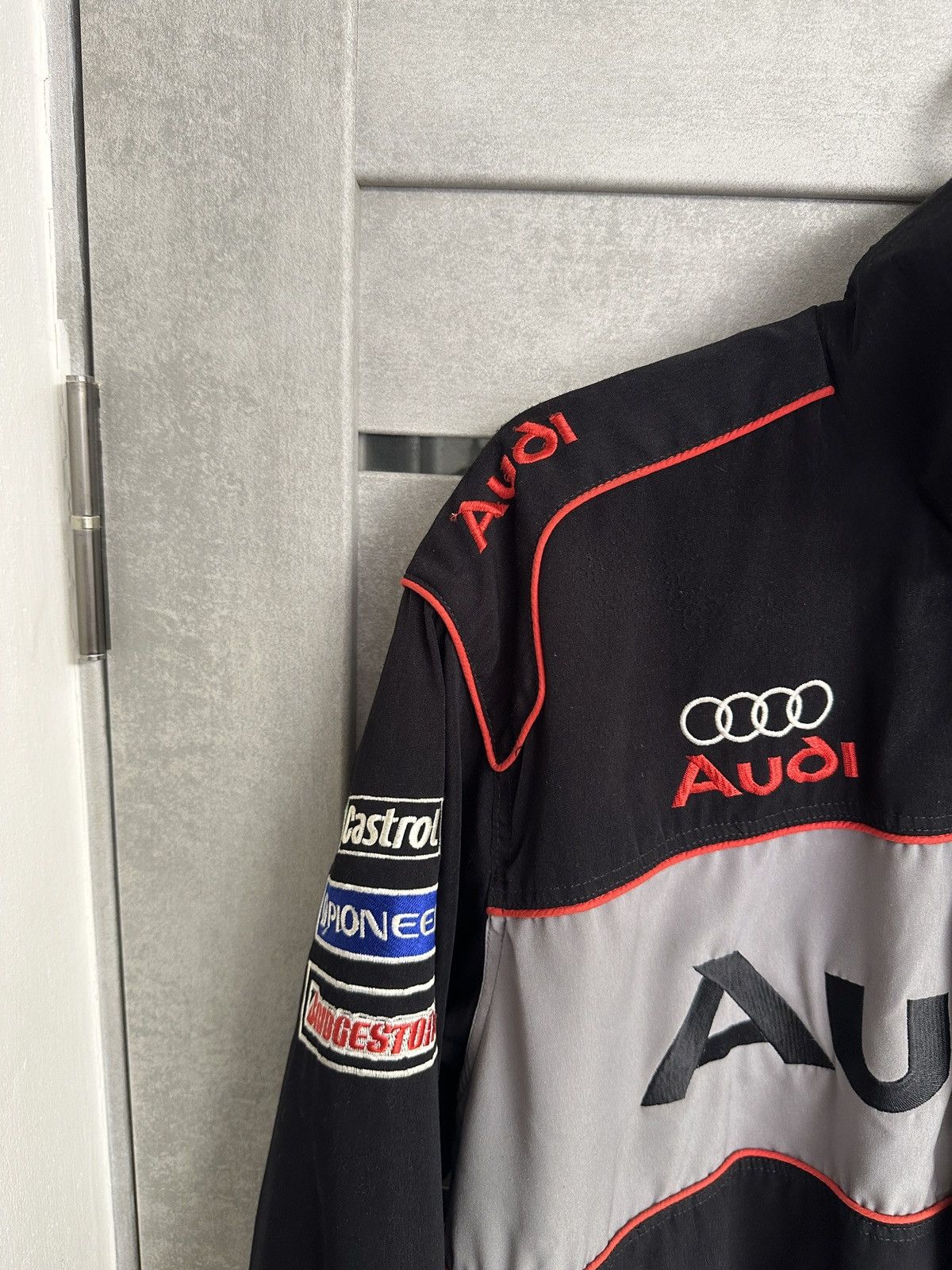 Audi Adult Audi Jacket Ebroidered Cotton Padded F 1 Racing Jacket Size US L / EU 52-54 / 3 - 4 Thumbnail