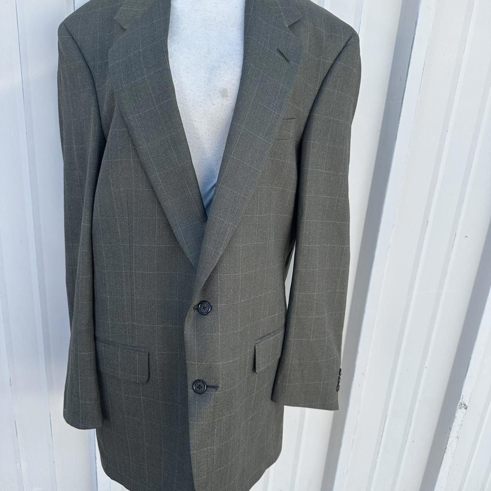 Burberry Vintage Burberry Blazer Men 44long Wool Sport Jacket US Size US L / EU 52-54 / 3 - 1 Thumbnail
