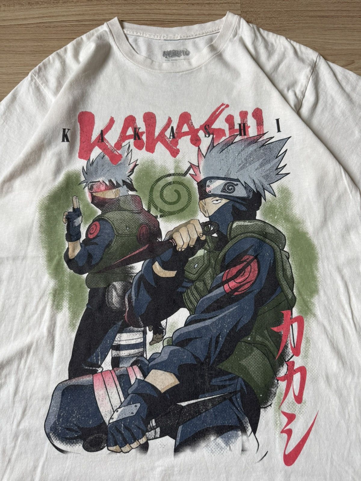 Cartoon Network × Vintage Naruto x Goat Crew - Kakashi Sensei T Shirt Size US L / EU 52-54 / 3 - 4 Thumbnail