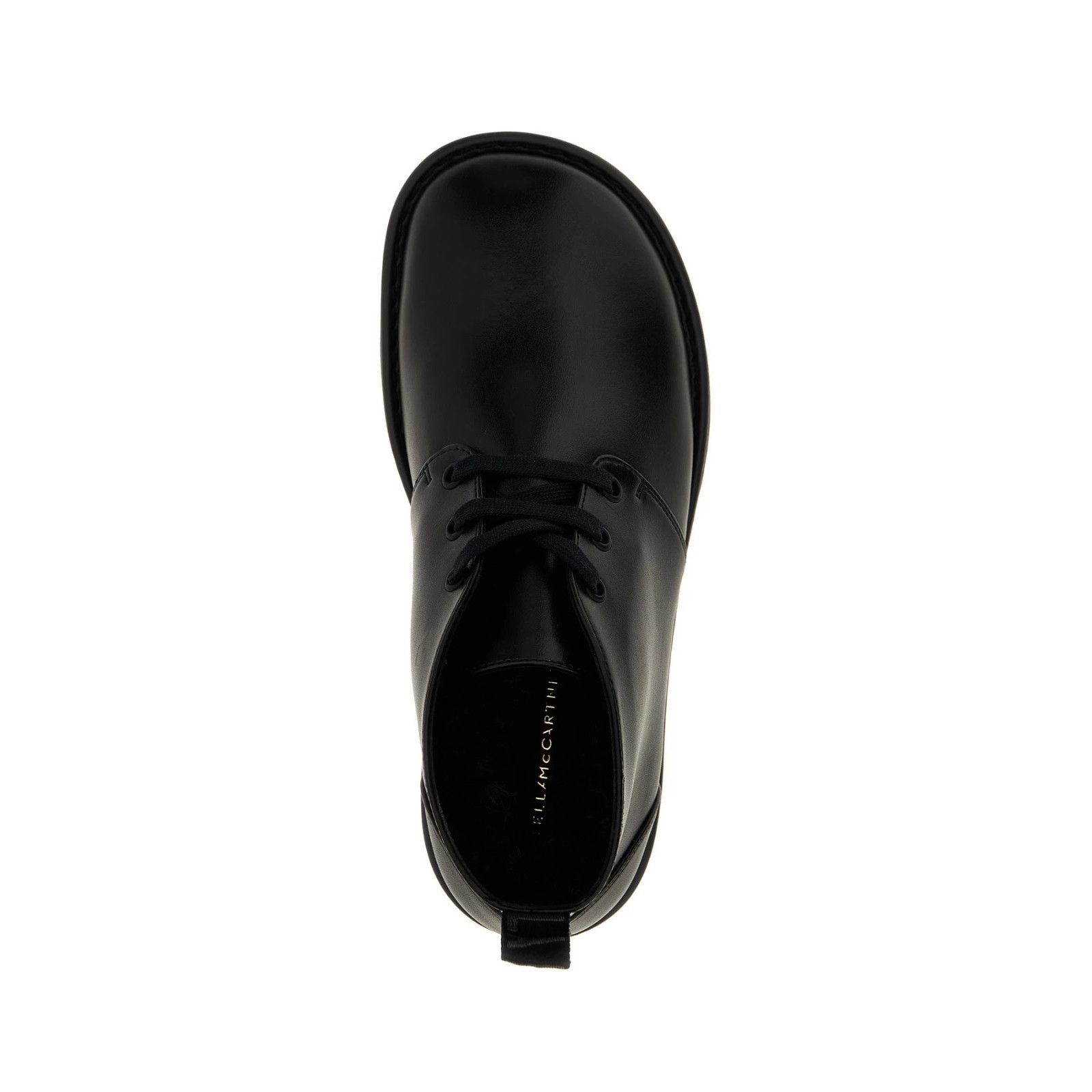 Stella McCartney STELLA MCCARTNEY Sneak Elyse Desert Black Platform Ankle Boo Size US 9 / IT 39 - 4 Thumbnail