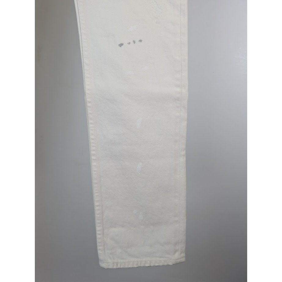Tom Ford o1rshd1 Denim Slim Jeans in Aged Gum White Size US 32 / EU 48 - 7 Thumbnail