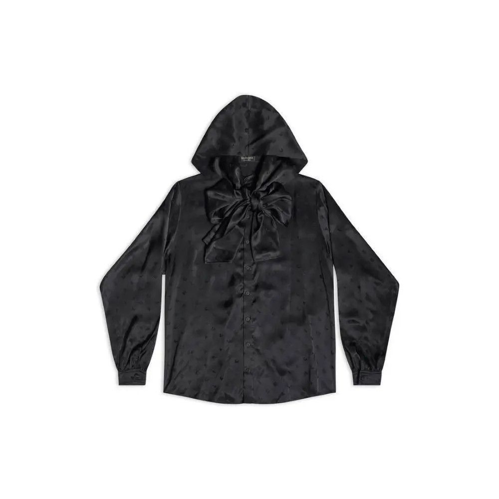 Balenciaga hourglass blouse in black Size XS / US 0-2 / IT 36-38 - 1 Thumbnail