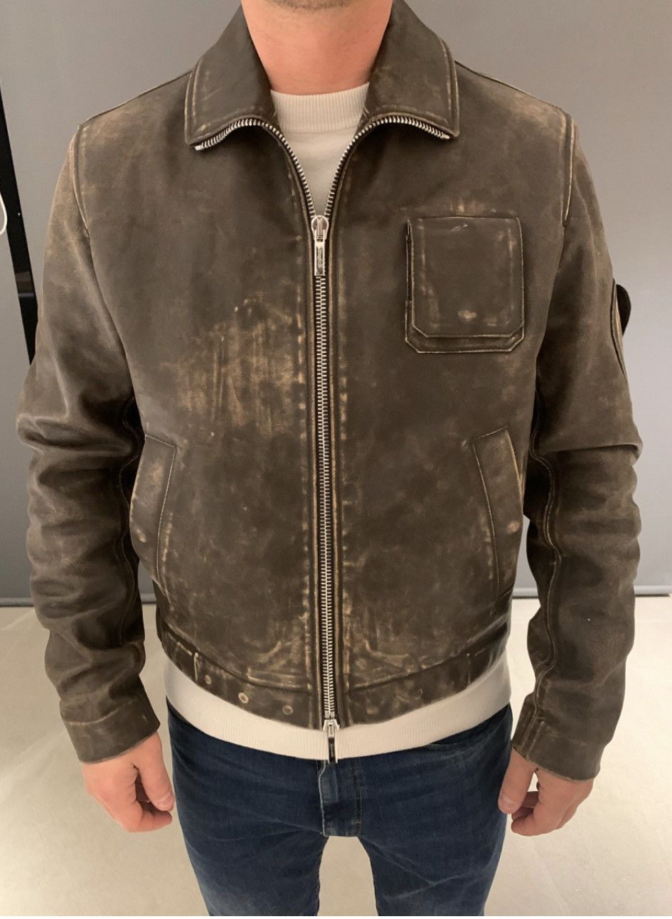 Dior leather jacket