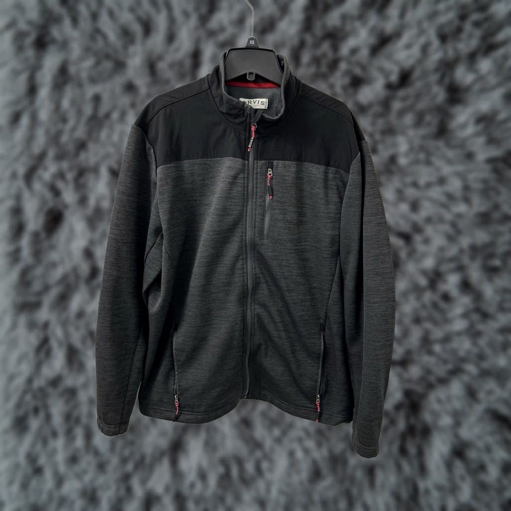 Orvis Orvis Jacket Mens Large Gray Full Zip Fleece Lined Pockets Long Sleeve Size US L / EU 52-54 / 3 - 1 Thumbnail