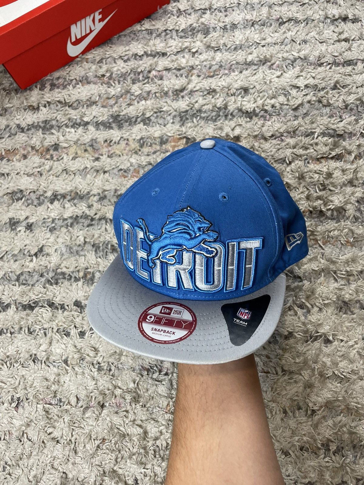 NFL × Vintage New Era Detroit Lions Size ONE SIZE - 1 Thumbnail