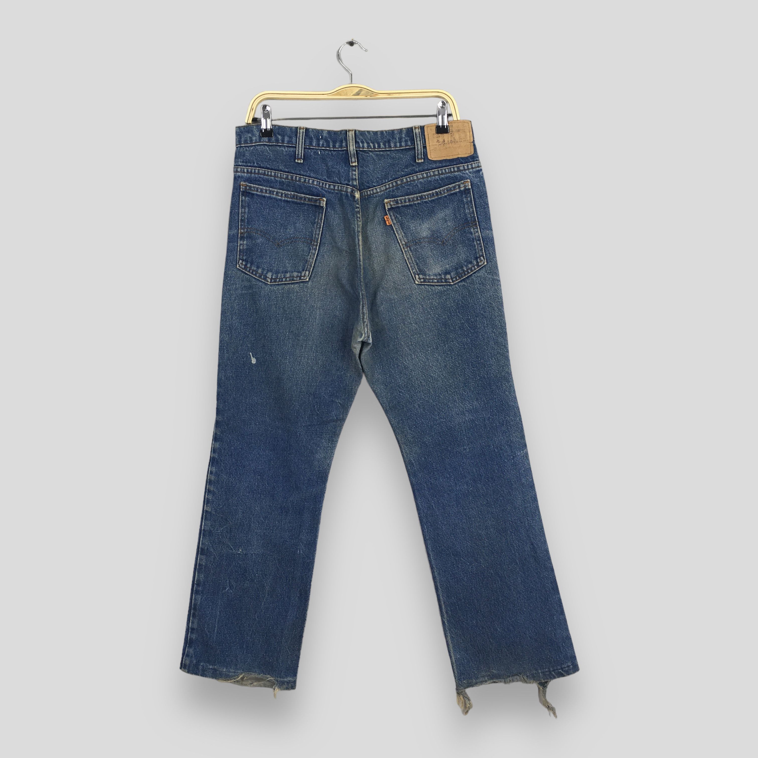 Levi's Size 31X26.5 Levi's 517 Stonewash Flare Bootcut Jeans S894 Size 31" - 8 Thumbnail