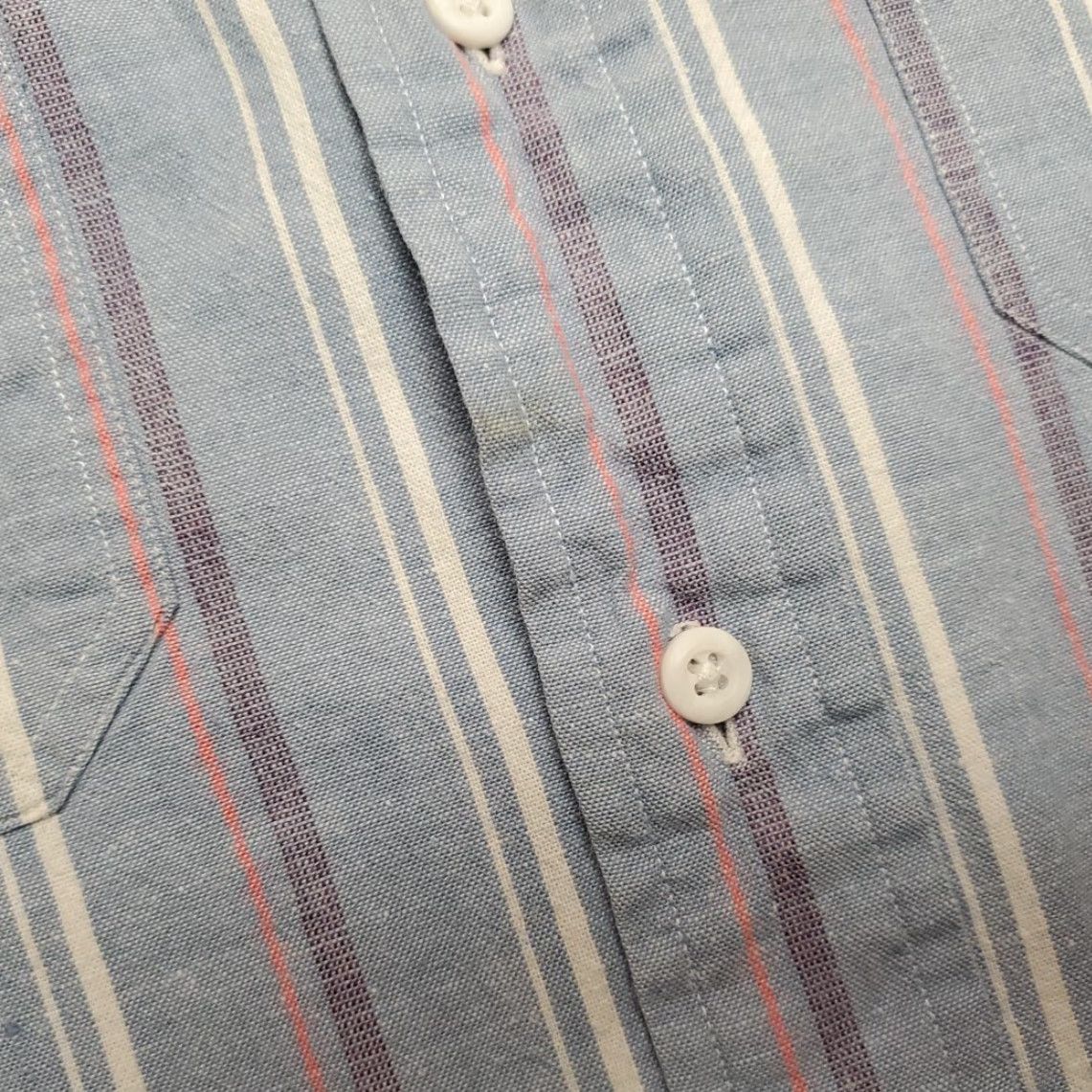 Eddie Bauer VINTAGE Eddie Bauer Shirt Mens L Blue Striped 100% Cotton Button-Up Casual Shirt Mens L Blue Striped 100% Cotton Button-Up Casual Size US L / EU 52-54 / 3 - 4 Thumbnail