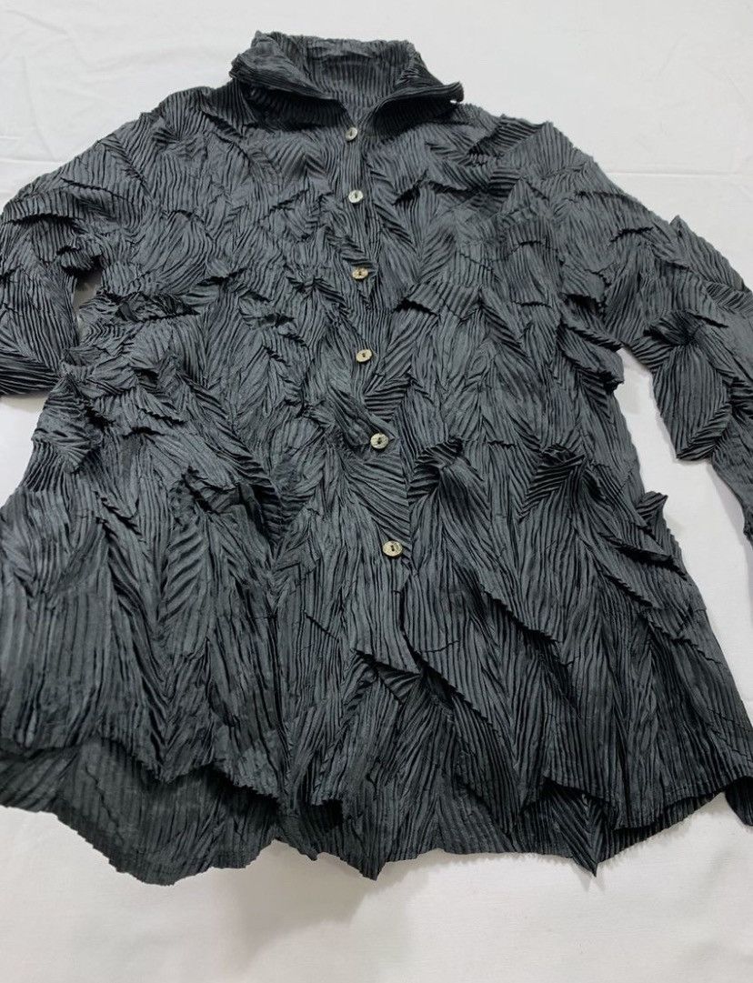 Hiroko Koshino Homme japanese Hiroko Bis Hiroko Koshino pleated issey yohji style Size US M / EU 48-50 / 2 - 5 Thumbnail