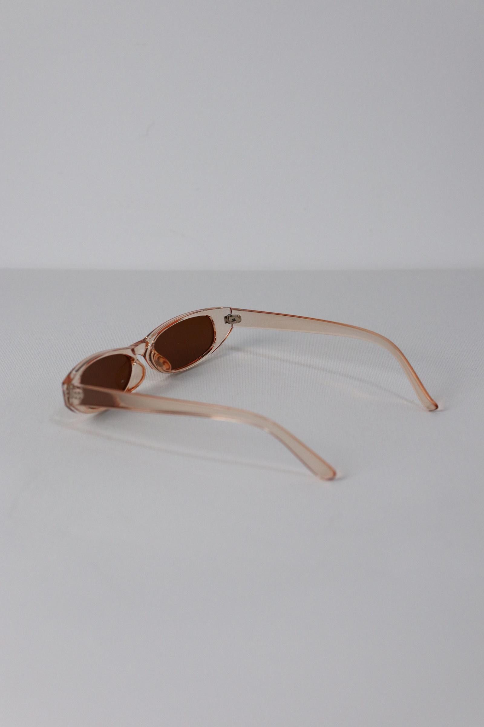 Other Y2k Avant Garde Futuristic Rectangle Champagne Sunglasses OS Size ONE SIZE - 8 Thumbnail