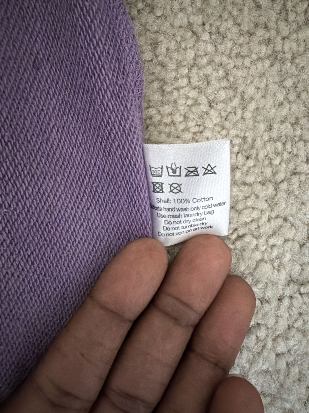 Awake NY Awake NY - Living The Dream Hoodie (Purple) Size US L / EU 52-54 / 3 - 6 Thumbnail