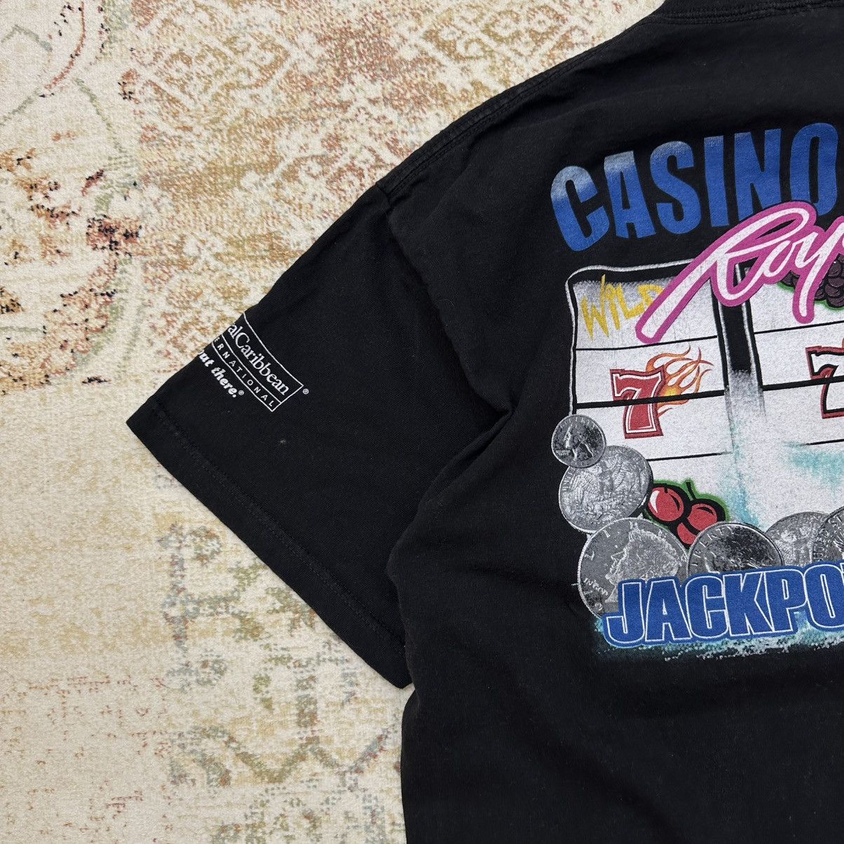 Vintage Vintage Adult” Casino Royale Jackpot Winner” T-shirts Size US L / EU 52-54 / 3 - 4 Thumbnail