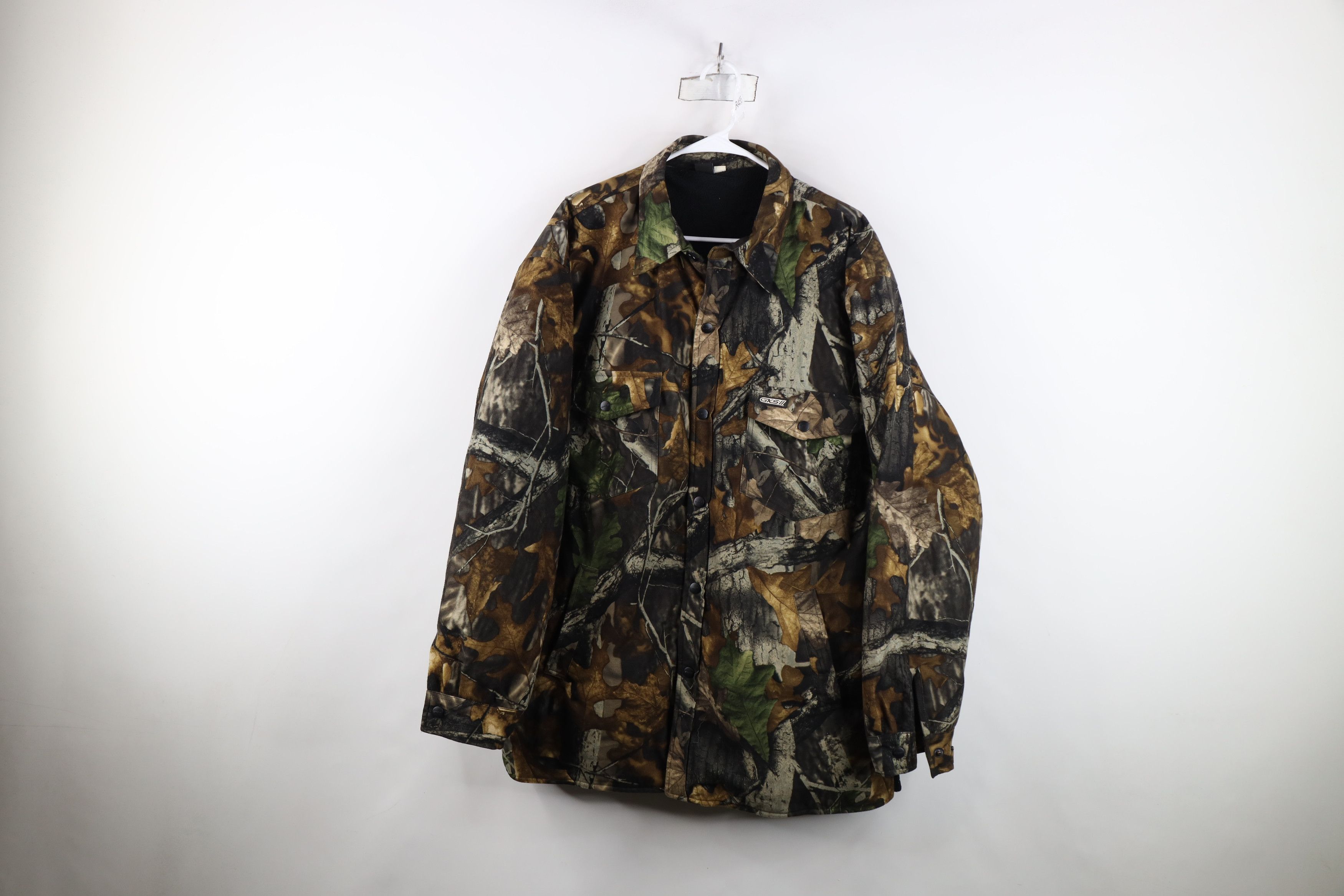 Vintage Vintage 90s Y2K Streetwear Cloth Shirt Jacket Jac Shirt Size US XXL / EU 58 / 5 - 1 Thumbnail