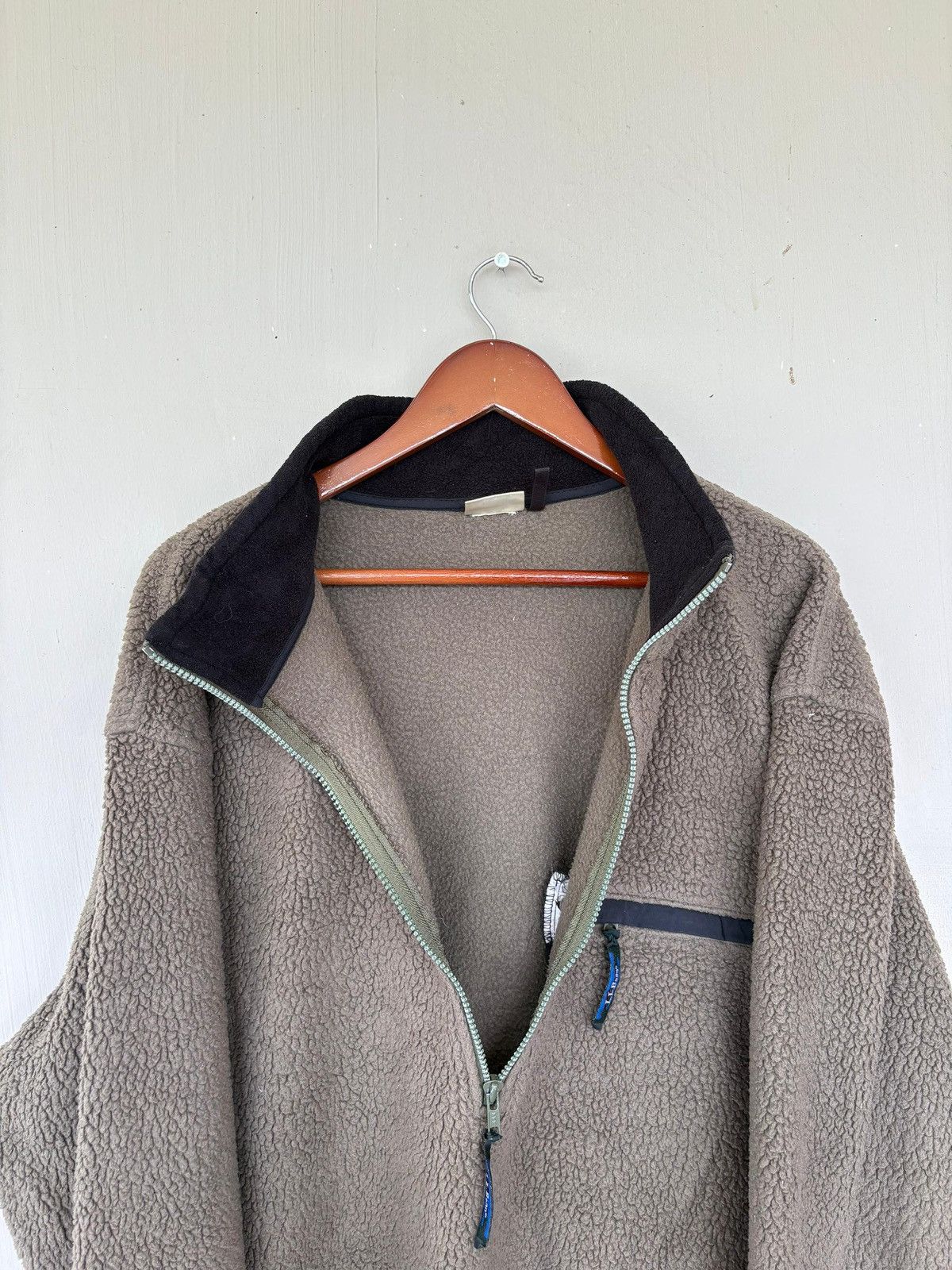 L.L. Bean Vintage 90’s L.L Bean Fleece Half Zipper Sweater Design Size US M / EU 48-50 / 2 - 5 Thumbnail