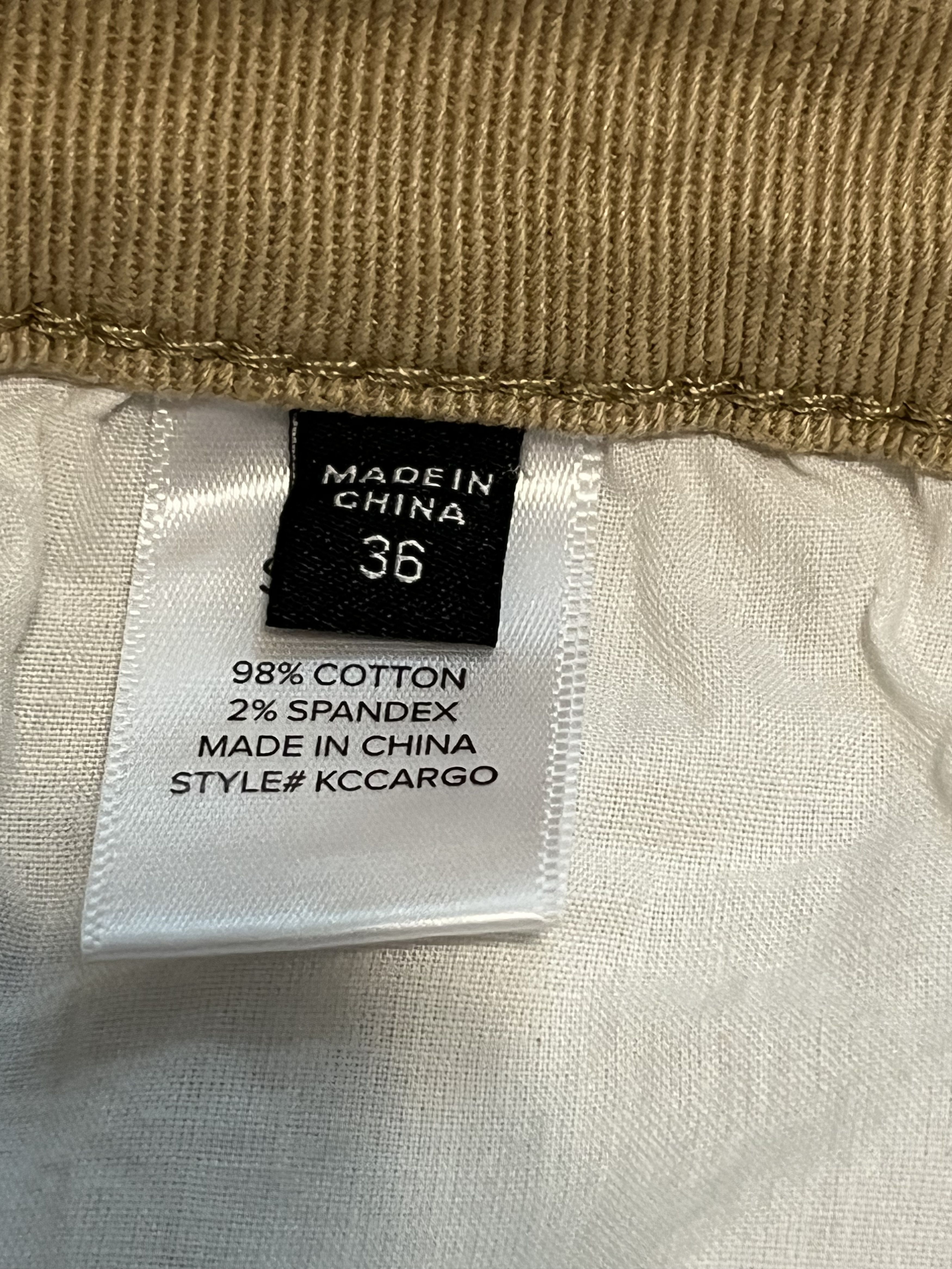 Fashion Nova NovaMen khaki cargo pants Size US 36 / EU 52 - 5 Thumbnail