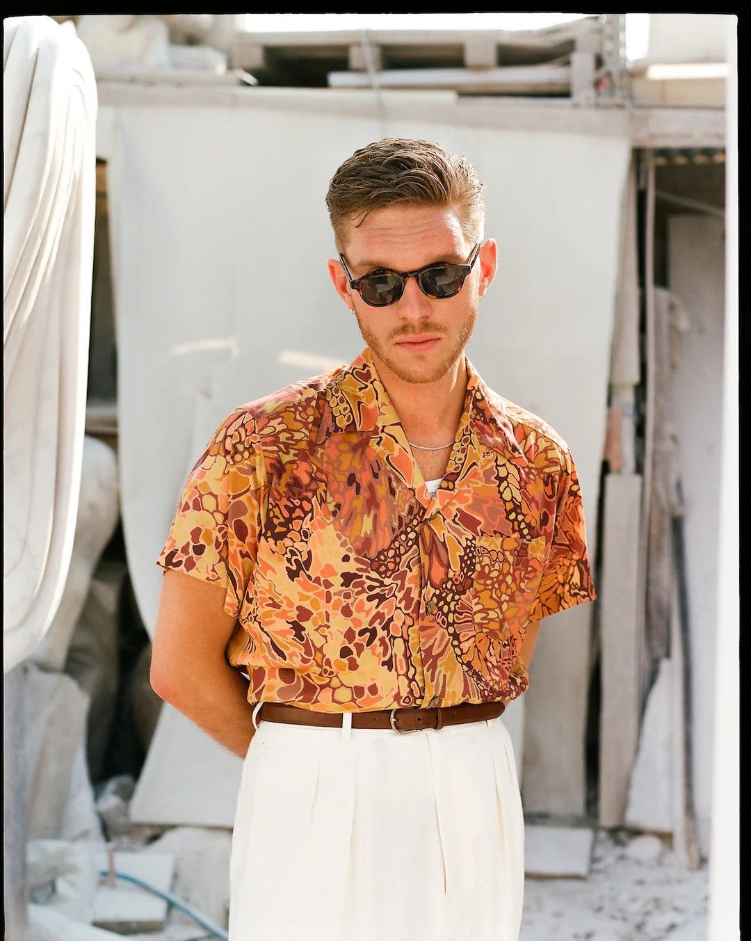 Scott Fraser Collection Scott Fraser Collection Sundown Acid Hawaiian Shirt Size US XL / EU 56 / 4 - 3 Thumbnail