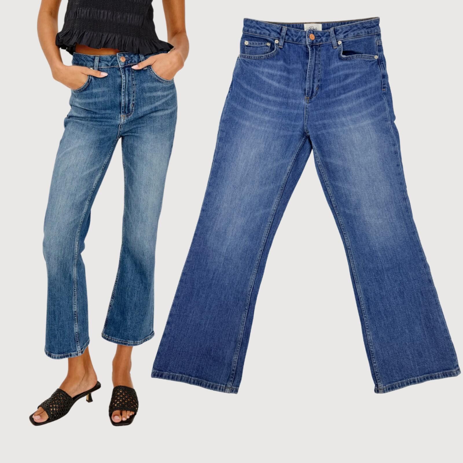 Rails Rails Sunset Crop Slim Flare Jeans High Rise Medium 28 Size 28" / US 6 / IT 42 - 1 Thumbnail