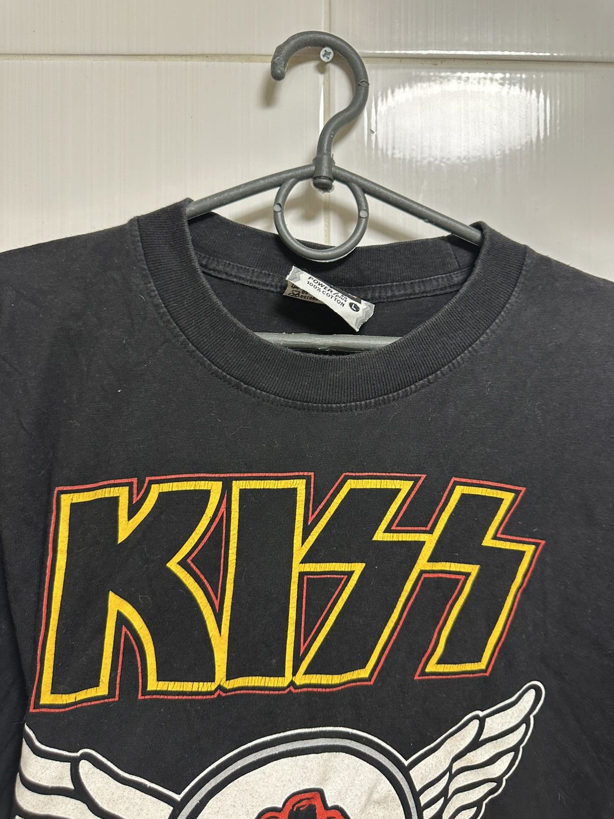 KISS × Vintage Vintage KISS 1996 DESTROYER Single Stitch t shirt Size US L / EU 52-54 / 3 - 3 Thumbnail