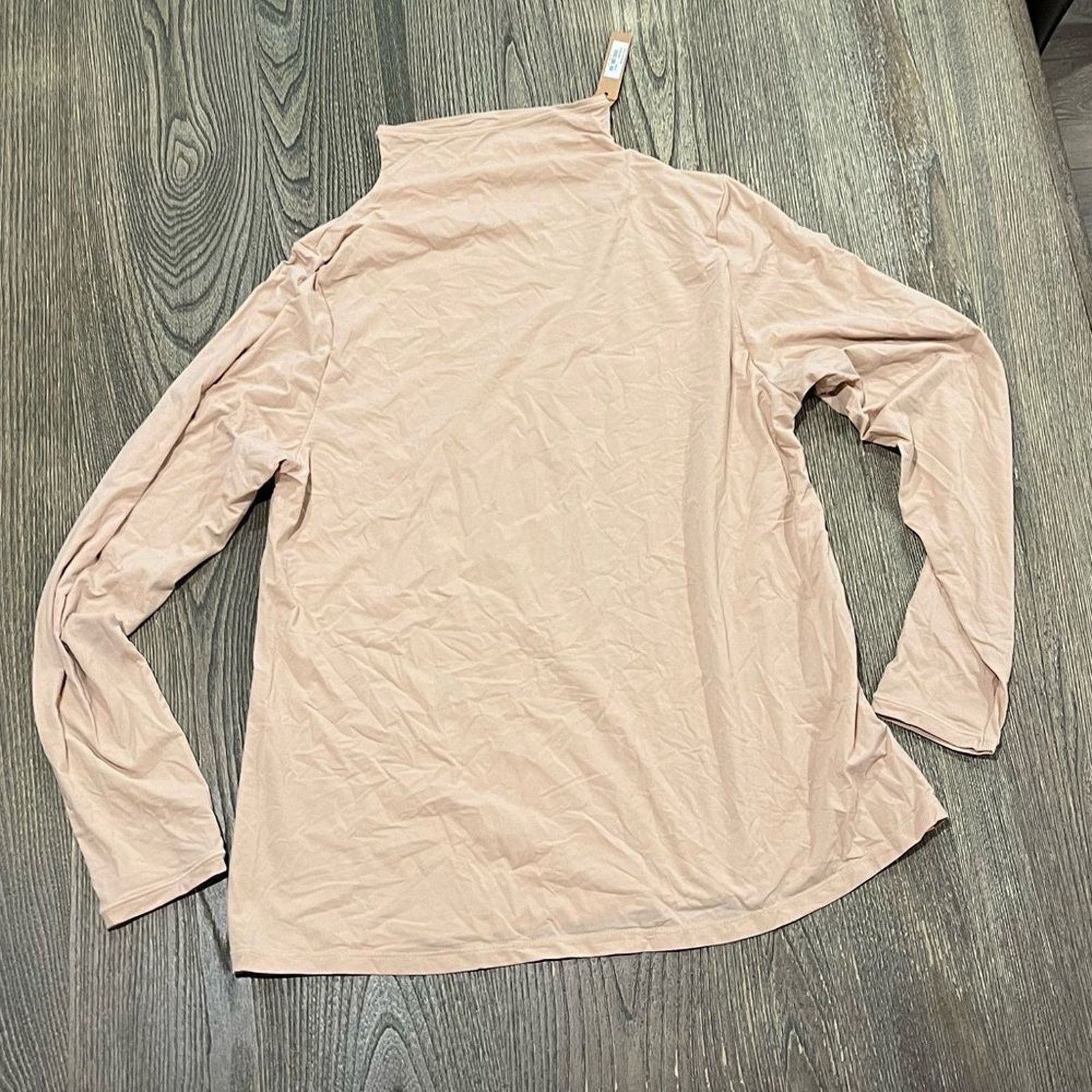 SKIMS NWT Skims Fits Everybody Turtleneck Top Long Sleeve 3X Size 3XL / US 20-22 - 1 Thumbnail
