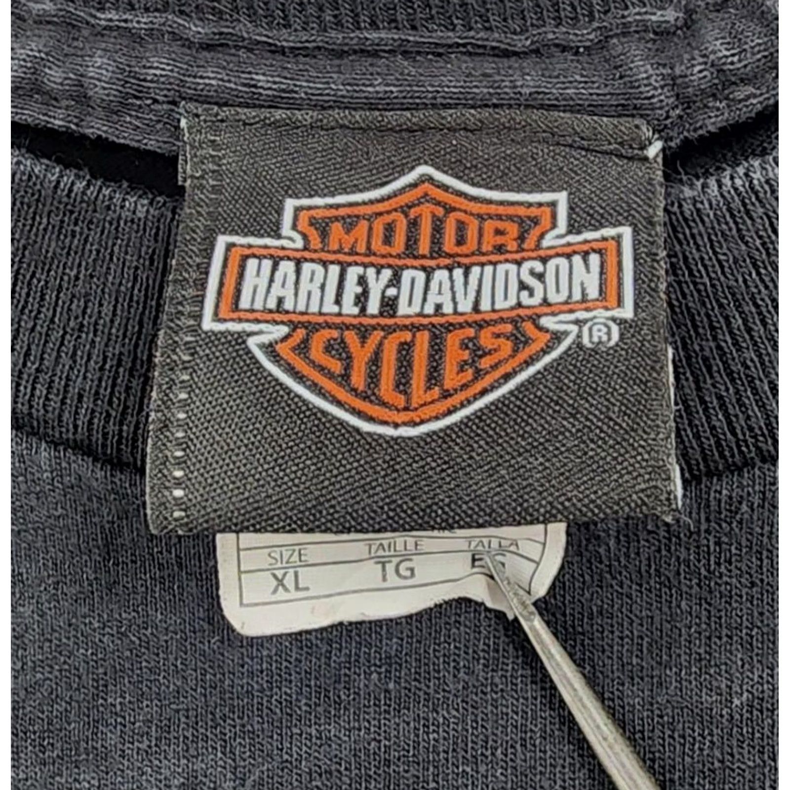 Harley Davidson Harley-Davidson Shirt XL Black Freeport Bahamas Biker Motorcycle Graphic Tee Mens Size US XL / EU 56 / 4 - 7 Thumbnail