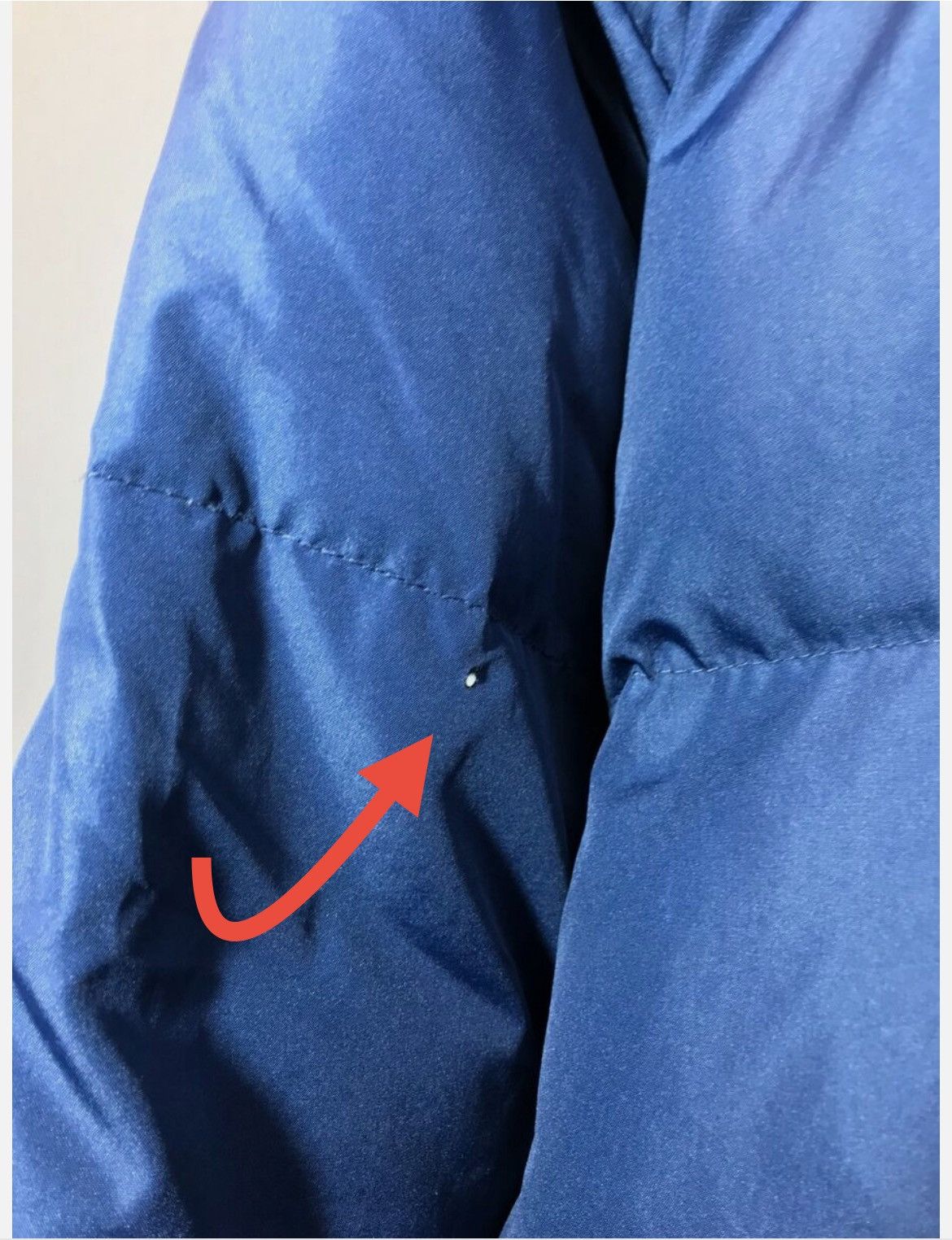 Nike Vintage 90’s Nike Rare Puffer Jacket Big Swoosh XL Blue Size US XL / EU 56 / 4 - 5 Thumbnail