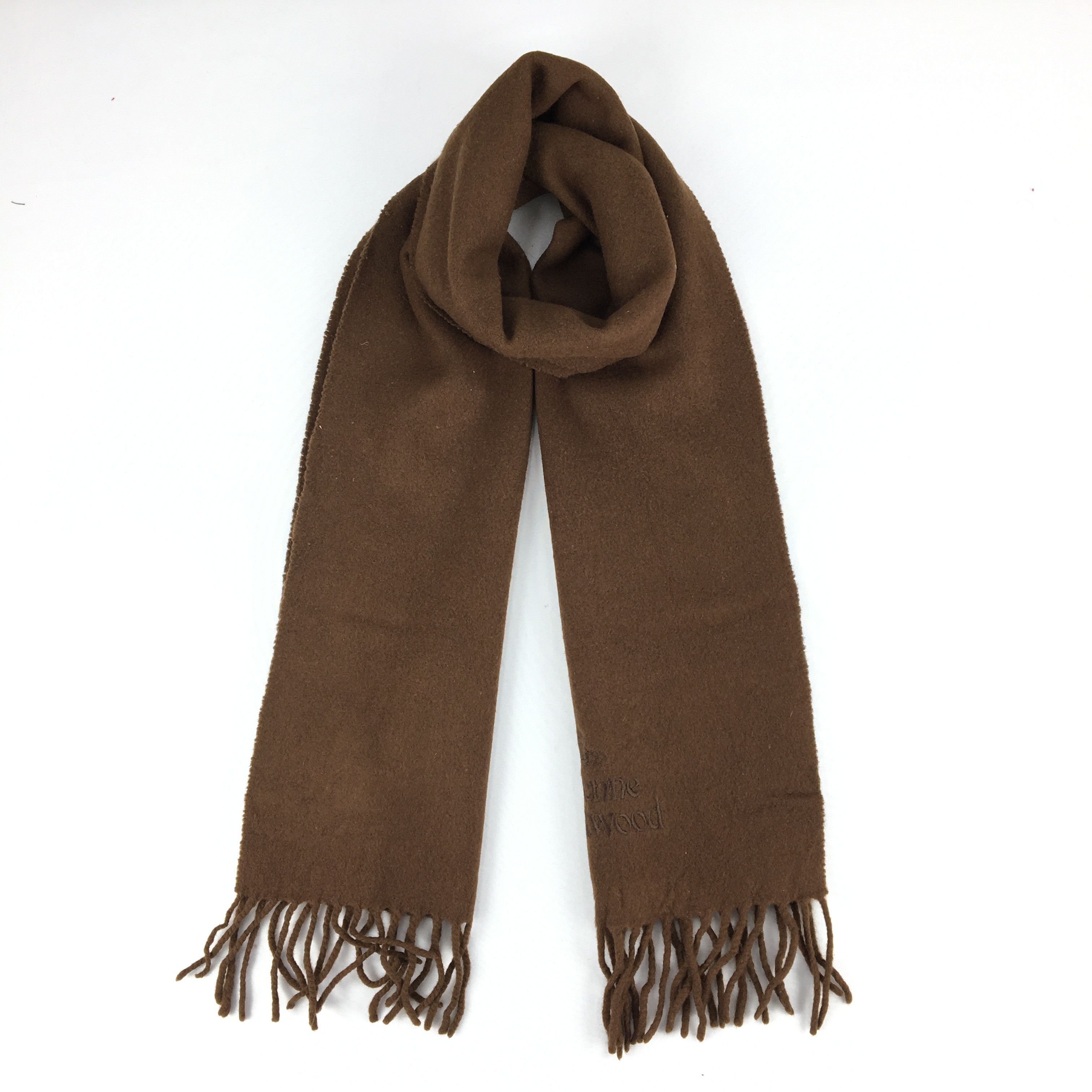 Vintage × Vivienne Westwood VIntage Vivienne Westwood Scarf Muffler Orbs Wool Scarves Size ONE SIZE - 1 Thumbnail