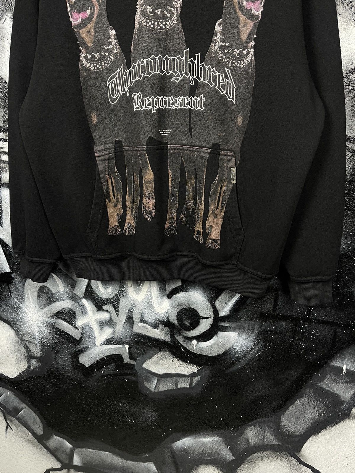 Represent Clo. Represent Thoroughbred Doberman Oversized Hoodie Size L Size US L / EU 52-54 / 3 - 4 Thumbnail