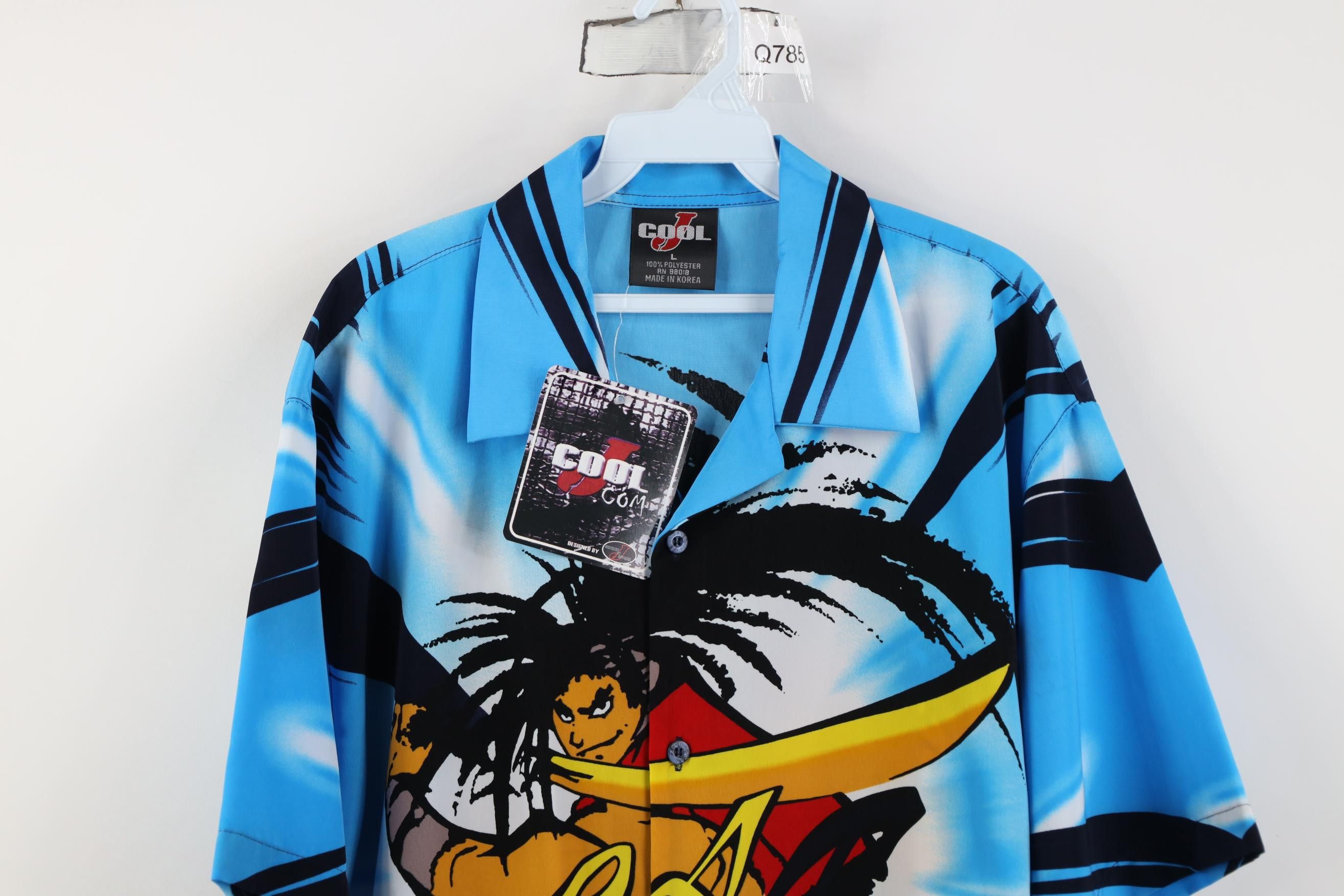Vintage Deadstock Vintage 90s Y2K Streetwear Lightning Fighter Shirt Size US L / EU 52-54 / 3 - 2 Thumbnail