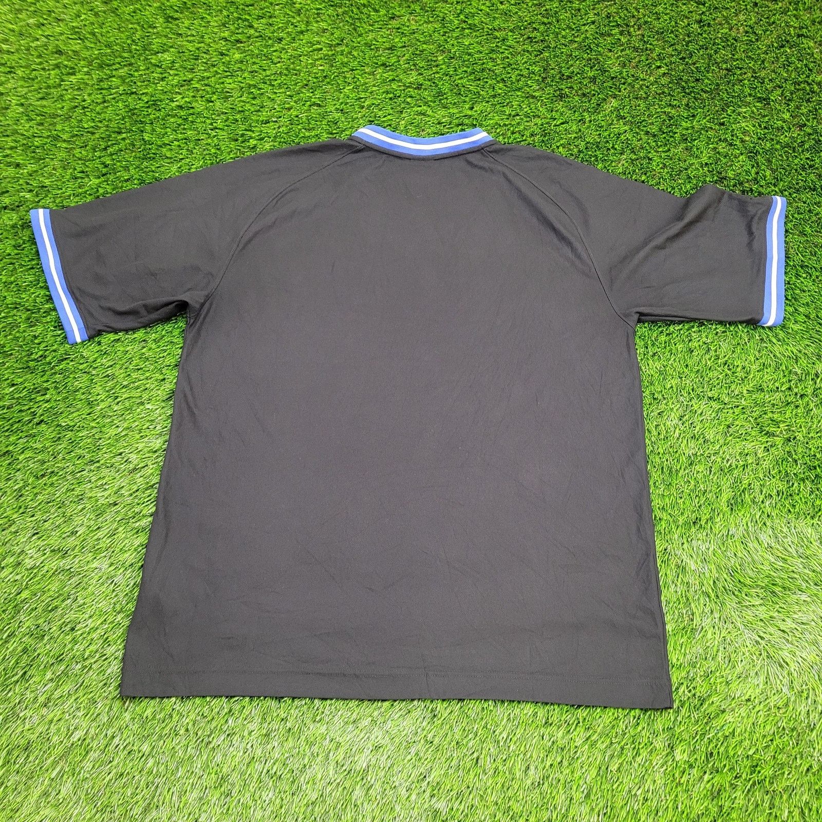 Nike NIKE Dri-Fit Basketball Shirt XL Black Blue White Raglan Size US XL / EU 56 / 4 - 3 Thumbnail