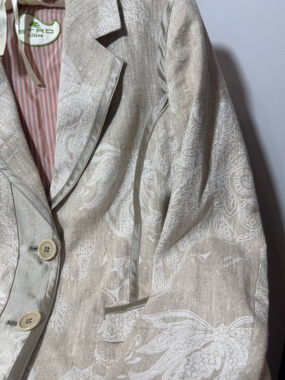 Etro Etro Milano Women Linen Coat Size 40 Size S / US 4 / IT 40 - 5 Thumbnail
