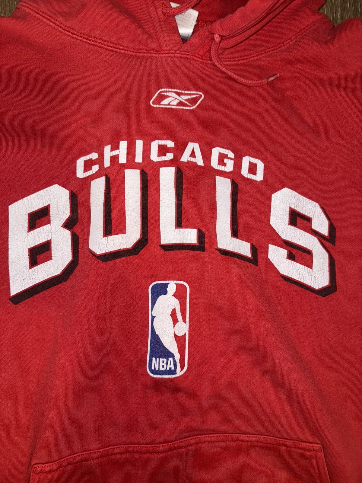 Reebok × Vintage Vintage Reebok Chicago Bulls hoodie Size US XL / EU 56 / 4 - 2 Thumbnail