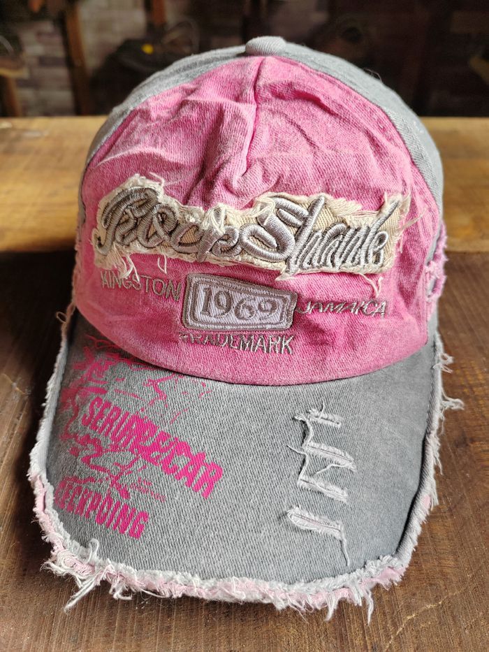 Japanese Brand Vintage Rock Shank 1969 Distressed Style Cap Hat Size ONE SIZE - 1 Thumbnail
