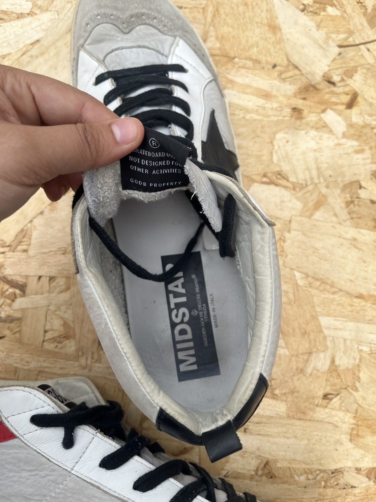 Golden Goose Mid-star golden goose sneakers Size US 13 / EU 46 - 4 Thumbnail