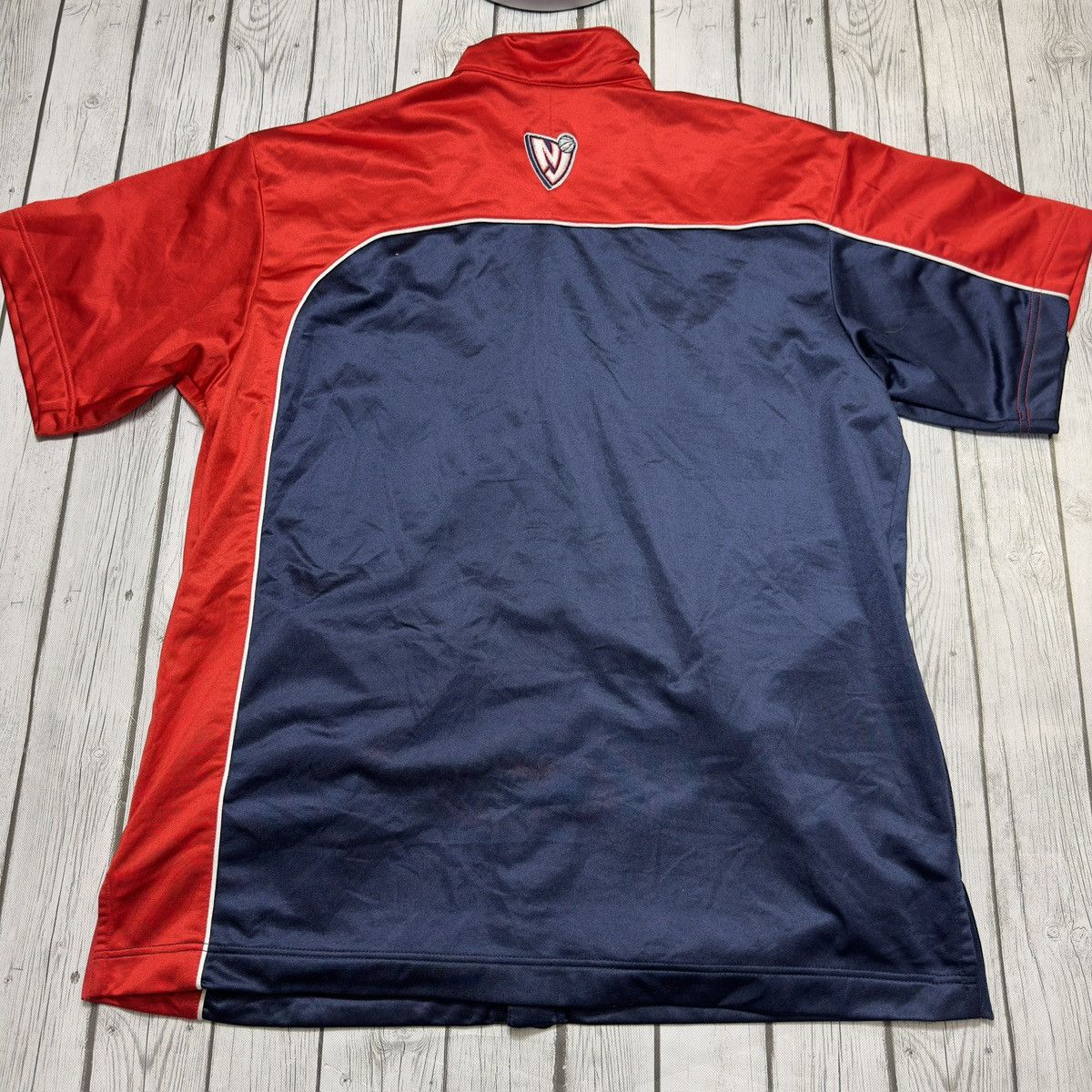 NBA × Nike × Vintage Vintage New Jersey Nets shooting shirt Size US XL / EU 56 / 4 - 2 Thumbnail