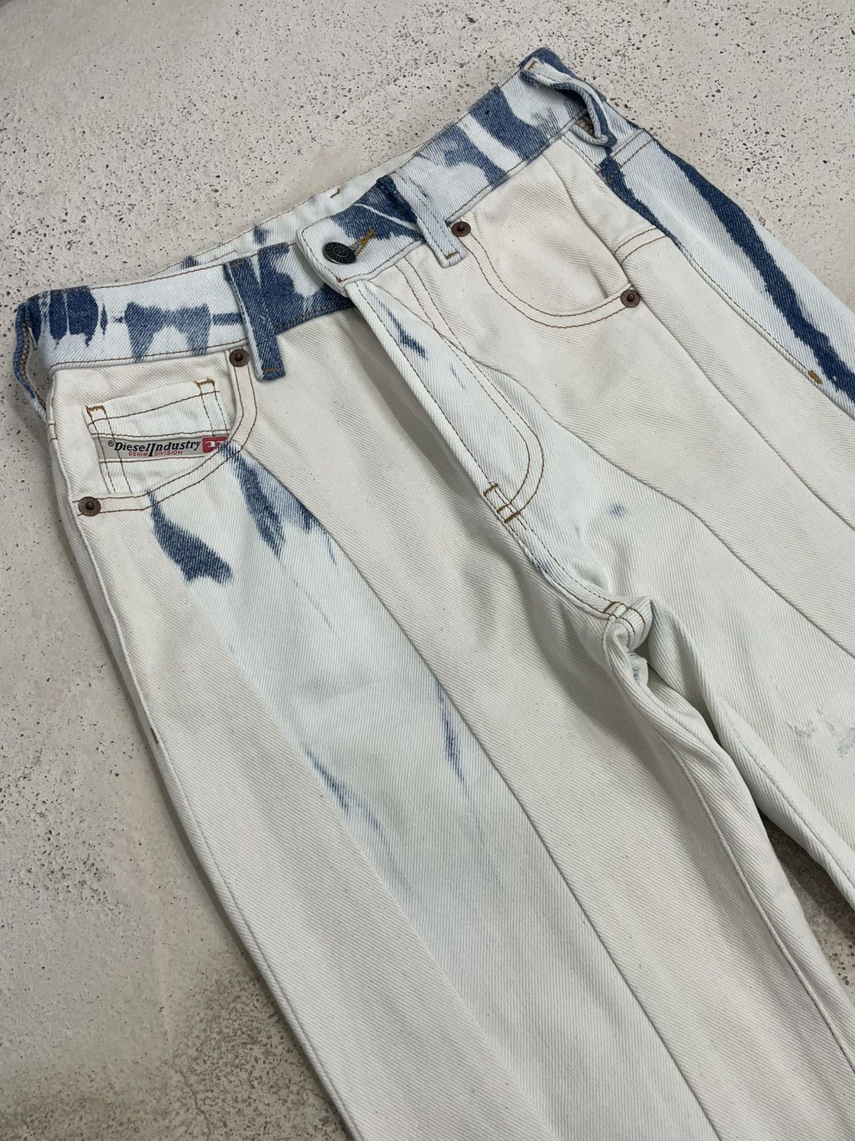 Diesel Diesel D-Joy Slim Regular Waist Effect Work Design Distress Size 23" - 3 Thumbnail