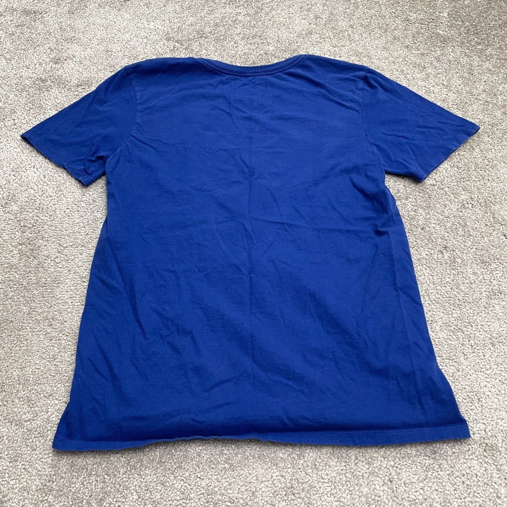 Nike Nike T-Shirt Womens Small Blue Athletic Fit Crew Neck Casual Top Size S / US 4 / IT 40 - 2 Thumbnail