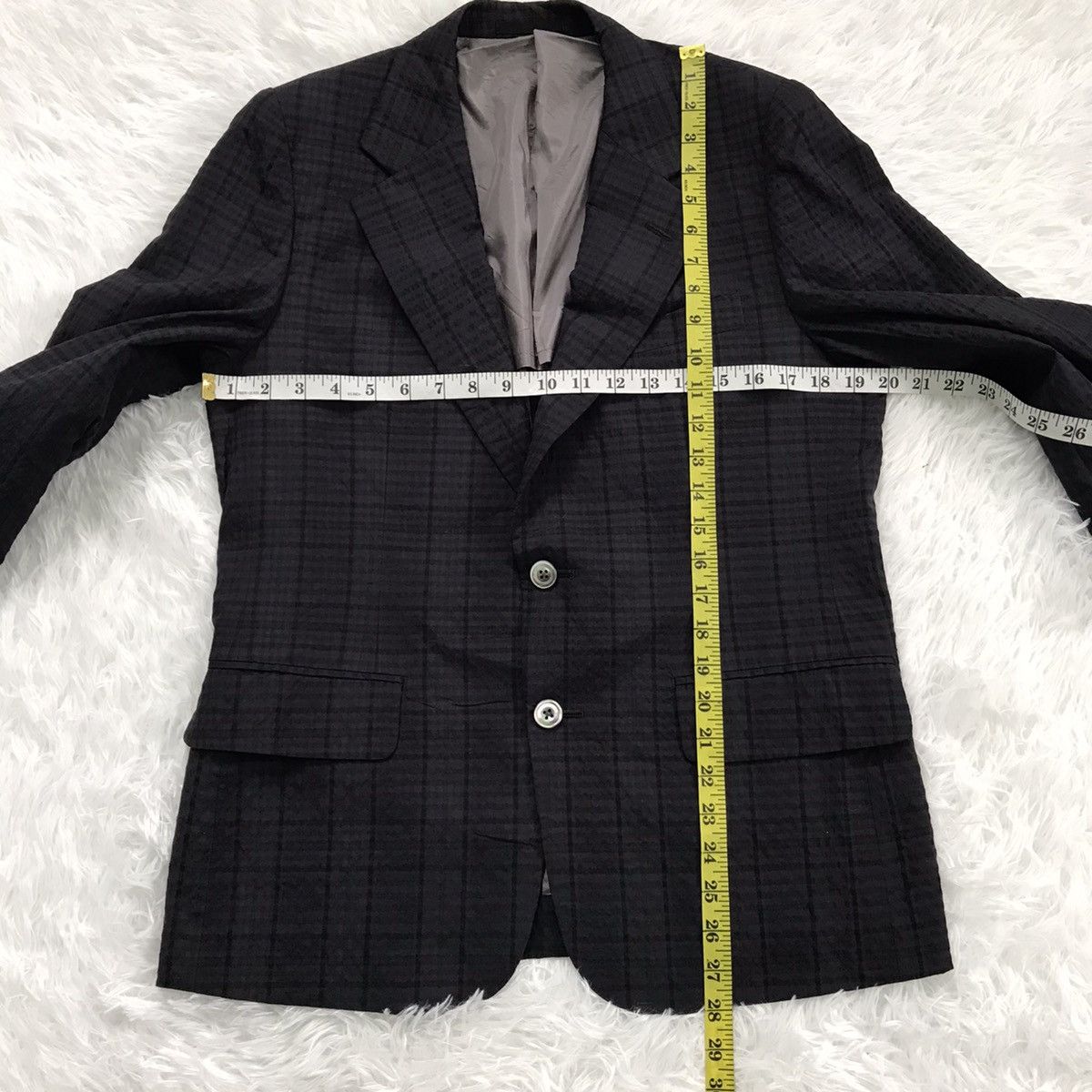 Burberry Burberrys wool & silk blazer jacket made in Japan Size US S / EU 44-46 / 1 - 6 Thumbnail