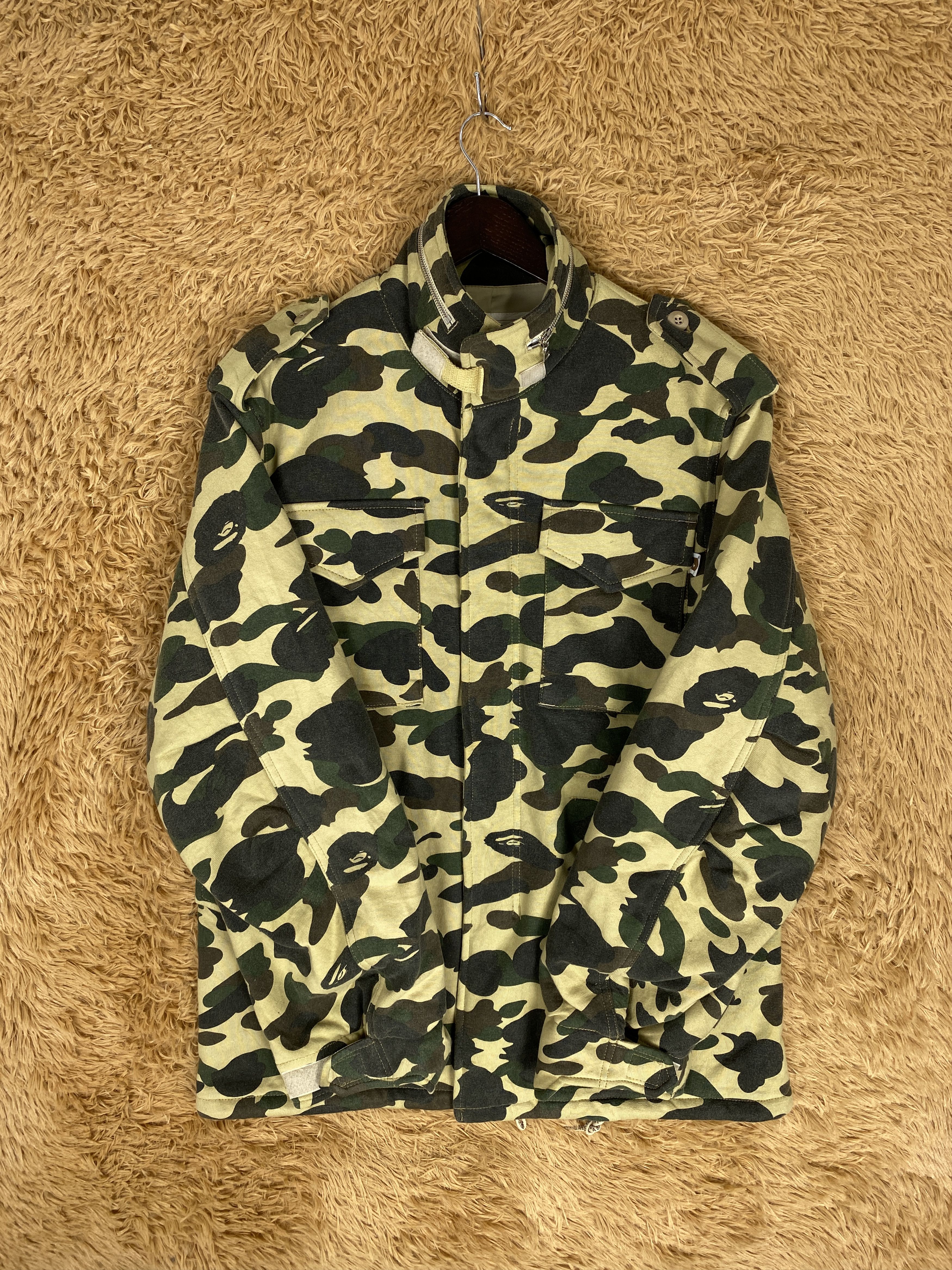 Bape × Vintage Vintage BATHING APE The General By Nigo Camouflage Jacket Size US M / EU 48-50 / 2 - 5 Thumbnail