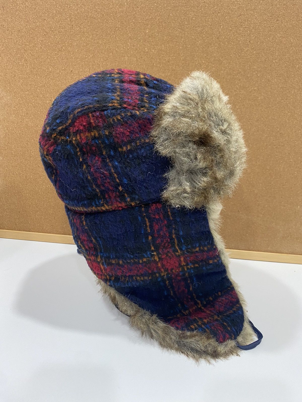 Junya Watanabe × Kangol KANGOL TRAPPER HAT PLAID HAT, WINTER HAT Size ONE SIZE - 5 Thumbnail