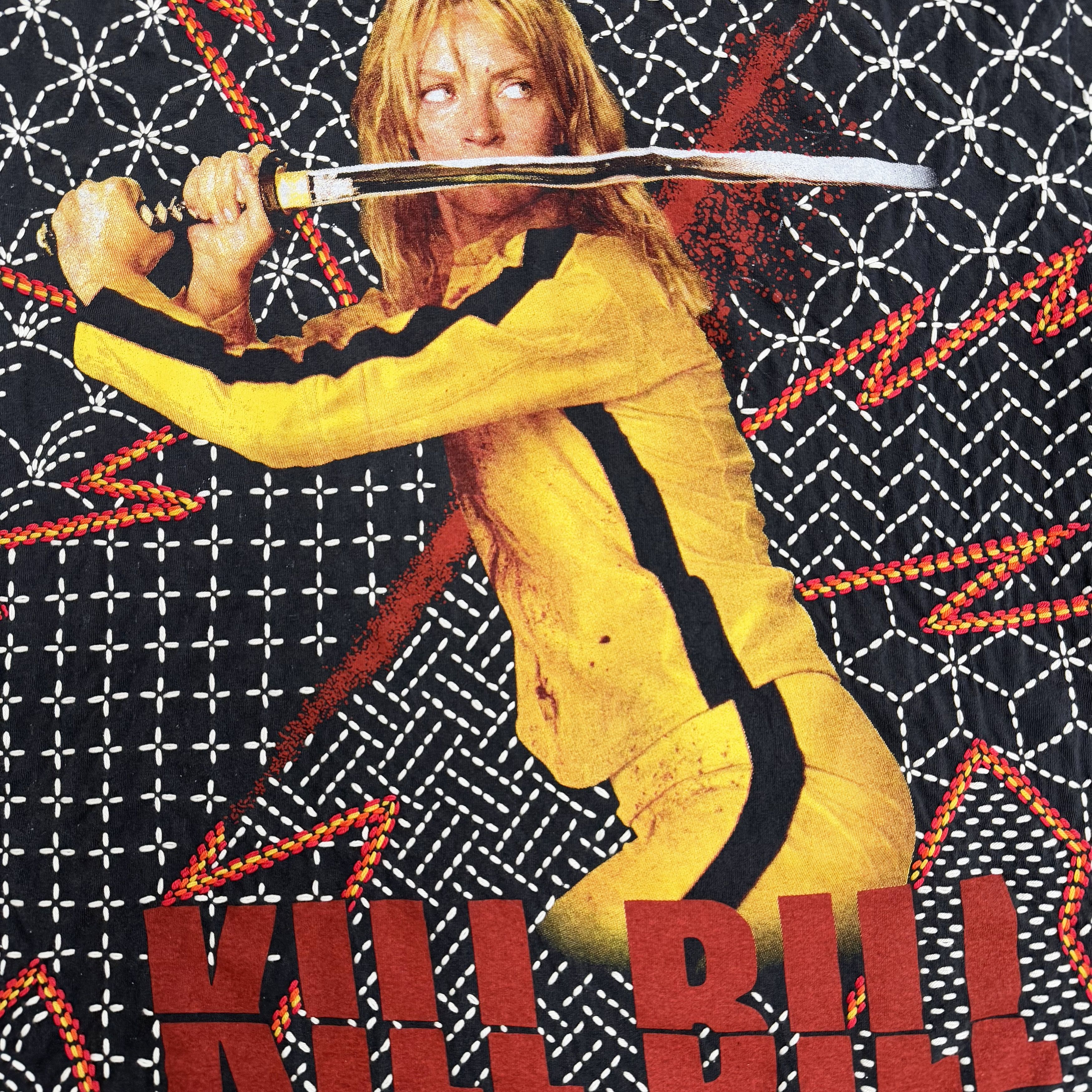Band Tees Suture Studios Kill Bill Sashiko Hand Embroidered T-shirt Size US M / EU 48-50 / 2 - 4 Thumbnail