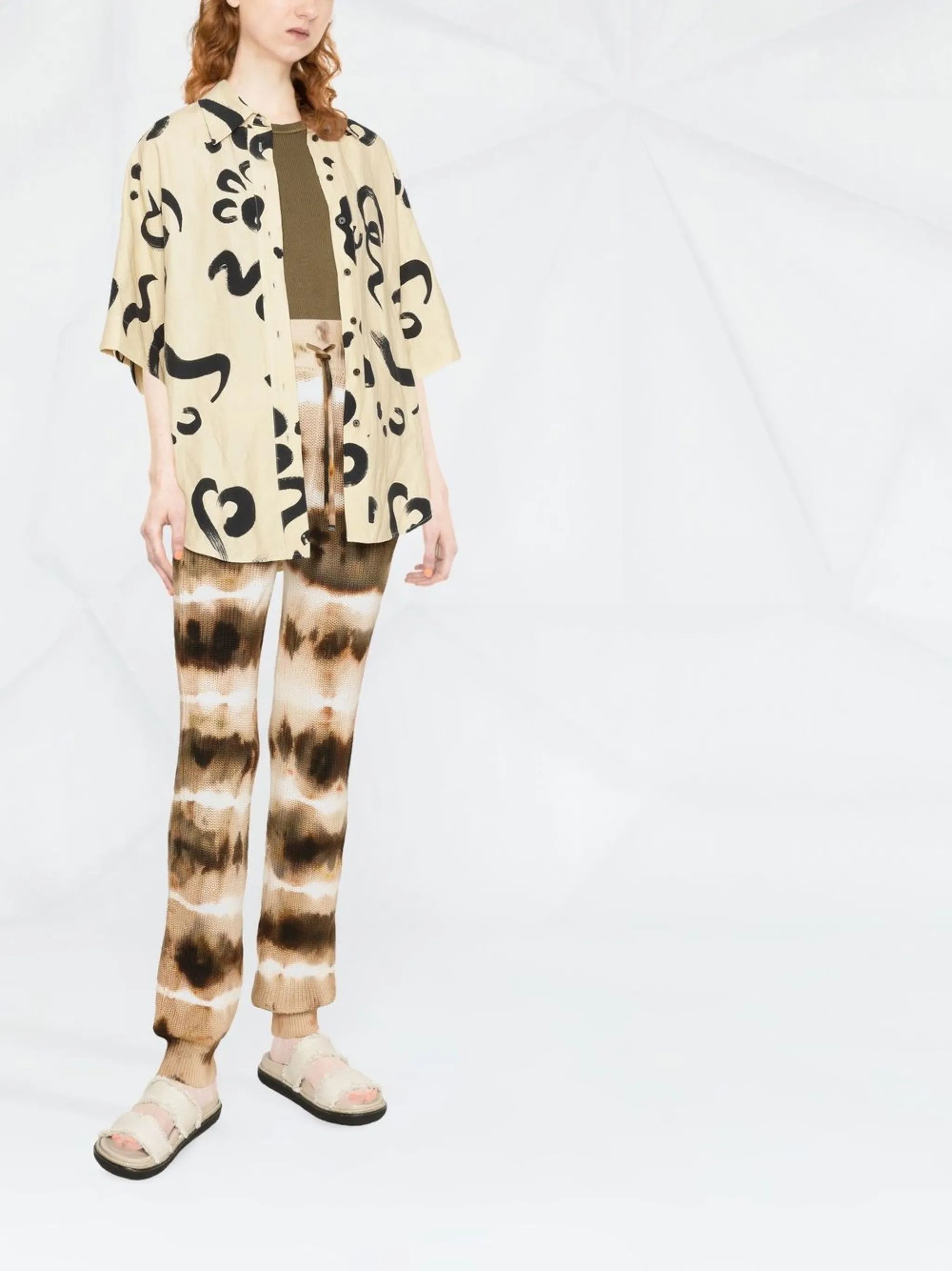 Amiri o1y0425 Joggers in Multicolor Size 34" / US 12 / IT 48 - 2 Thumbnail