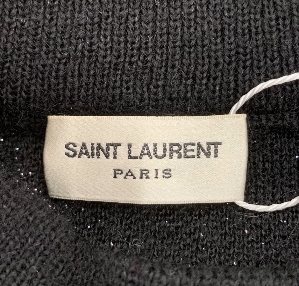 Saint Laurent Paris × Yves Saint Laurent Saint Laurent SLP black note pattern long sleeved sweatshirt Size US L / EU 52-54 / 3 - 5 Thumbnail