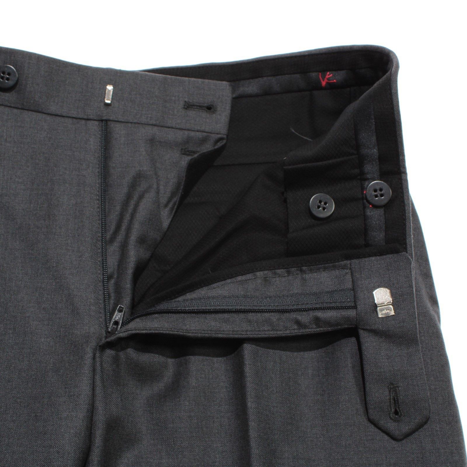 Isaia isaia New with tags Dress Pants Size 30 US In Gray Size US 30 / EU 46 - 3 Thumbnail