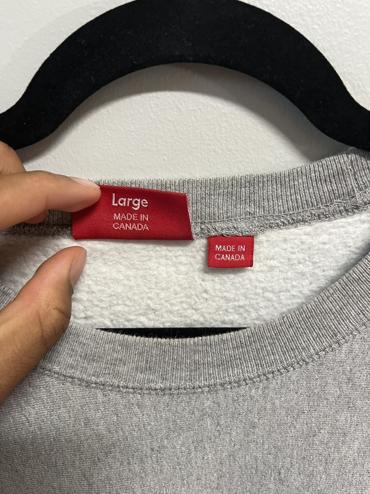 Supreme Supreme Crew Neck Size US L / EU 52-54 / 3 - 2 Thumbnail