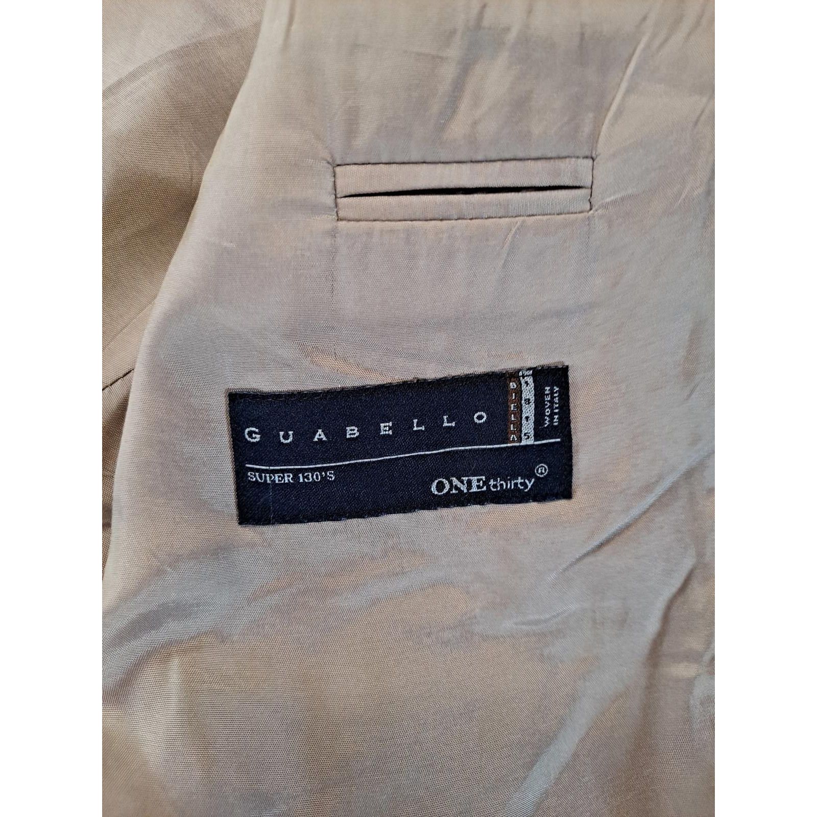 Hugo Boss Hugo Boss Super 130's Brown Suit Jacket 100% Wool Size 44L Size 44L - 7 Thumbnail