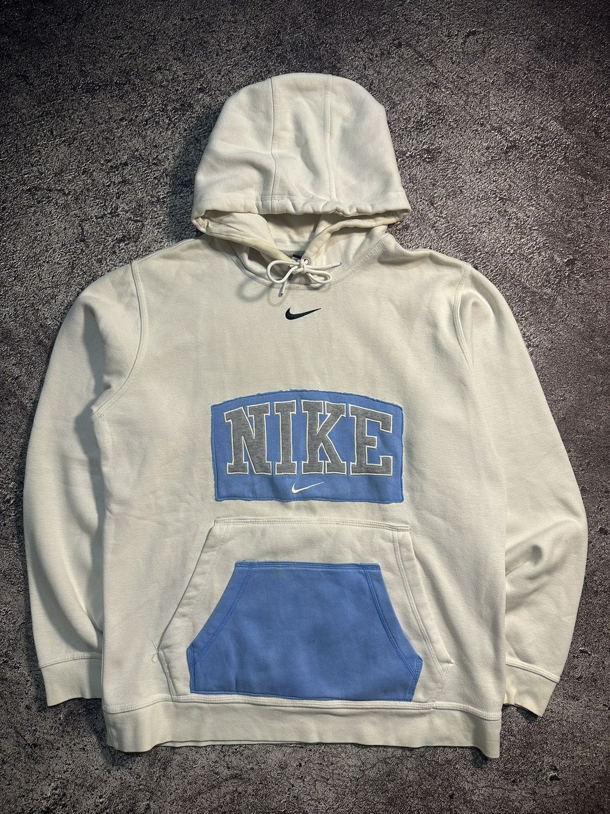 Nike Y2K REWORKED HOODIE NIKE CENTER Size US L / EU 52-54 / 3 - 1 Thumbnail