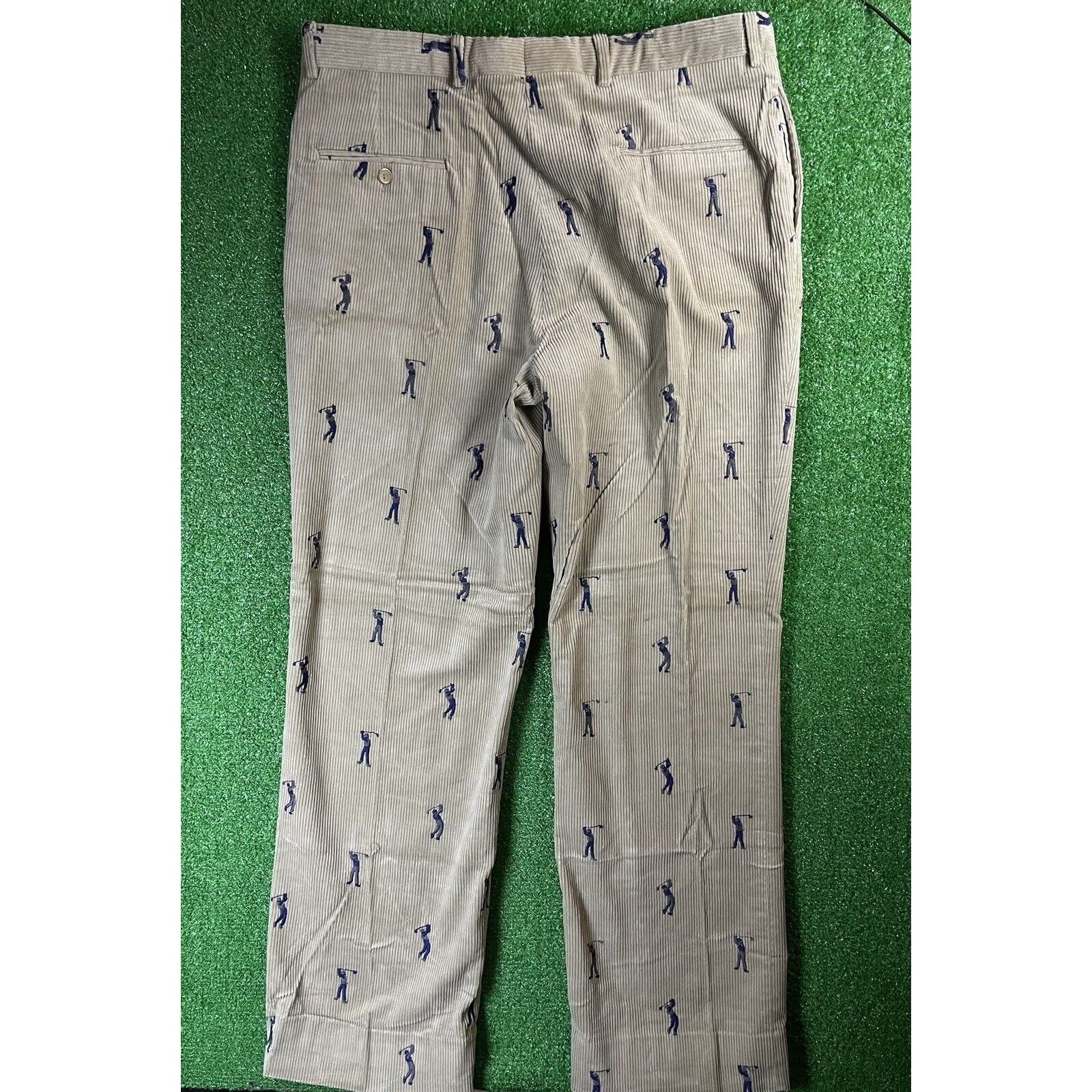 Vintage Vintage 70s Murrays Golf Embroidered Corduroy 38 Pants USA Size US 38 / EU 54 - 5 Thumbnail