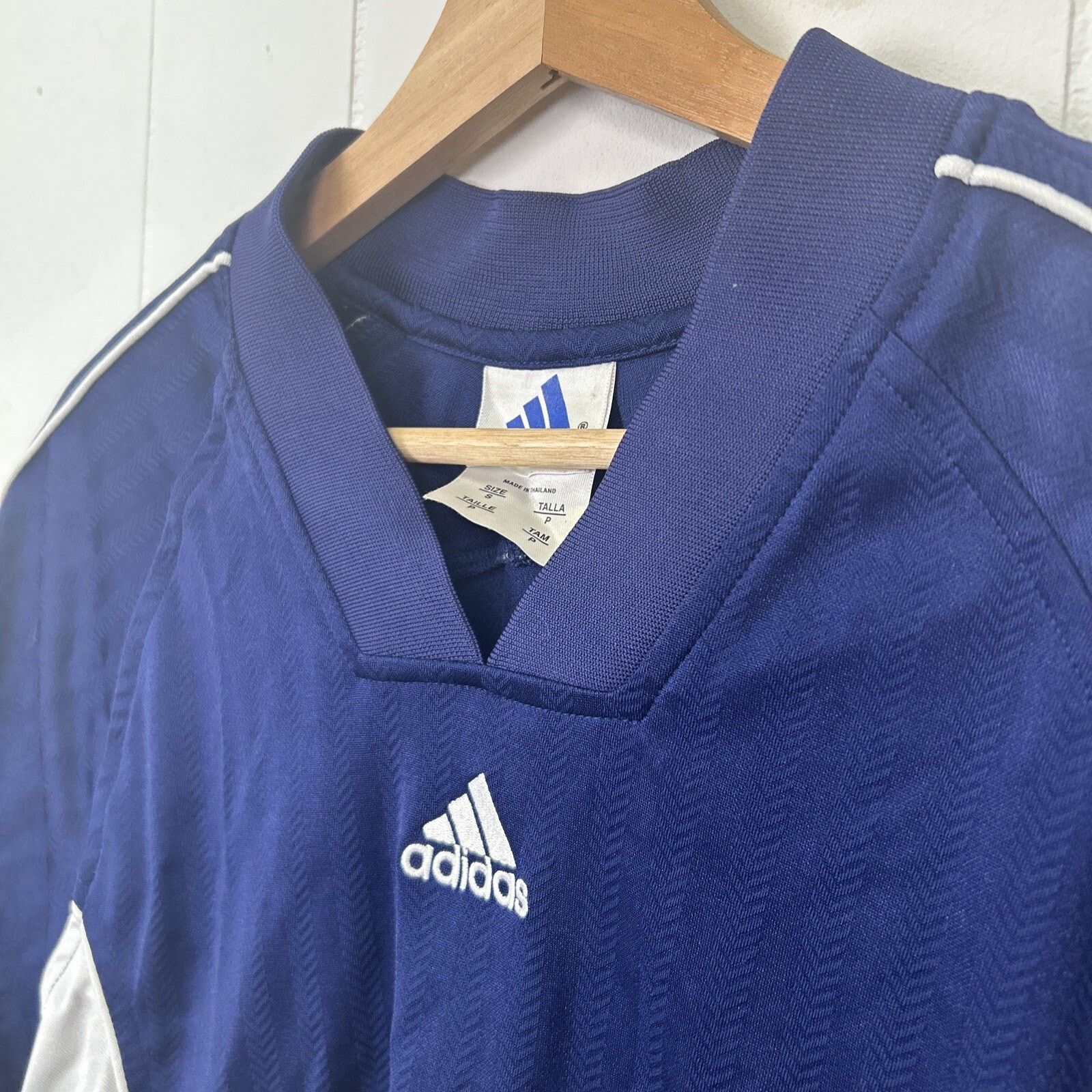 Adidas Adidas Fraternal Order Of Police V-Neck Jersey Size Small Size US S / EU 44-46 / 1 - 3 Thumbnail