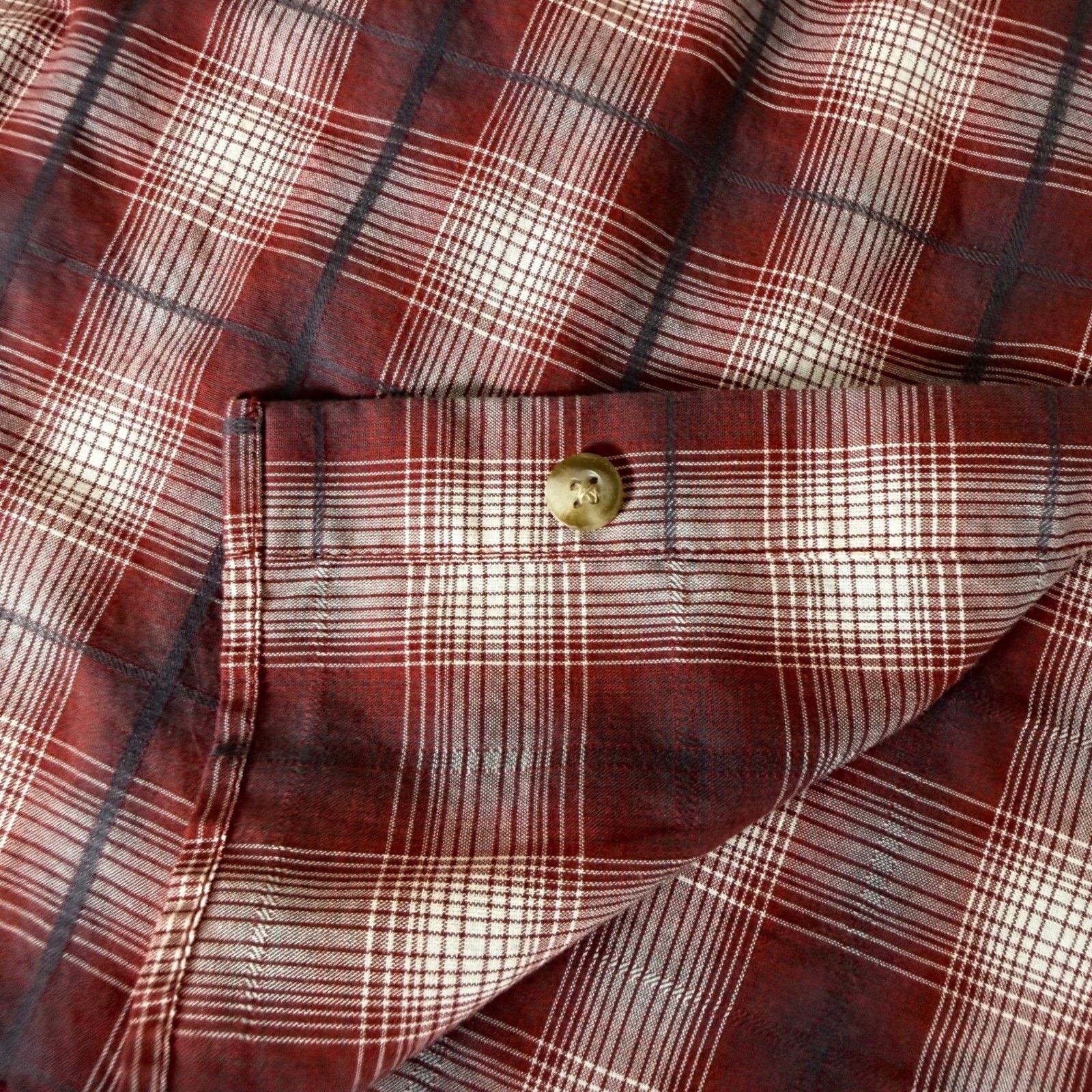 Pendleton Pendleton Frontier Pearl Snap Shirt Mens L Red Plaid Western Size US L / EU 52-54 / 3 - 6 Thumbnail